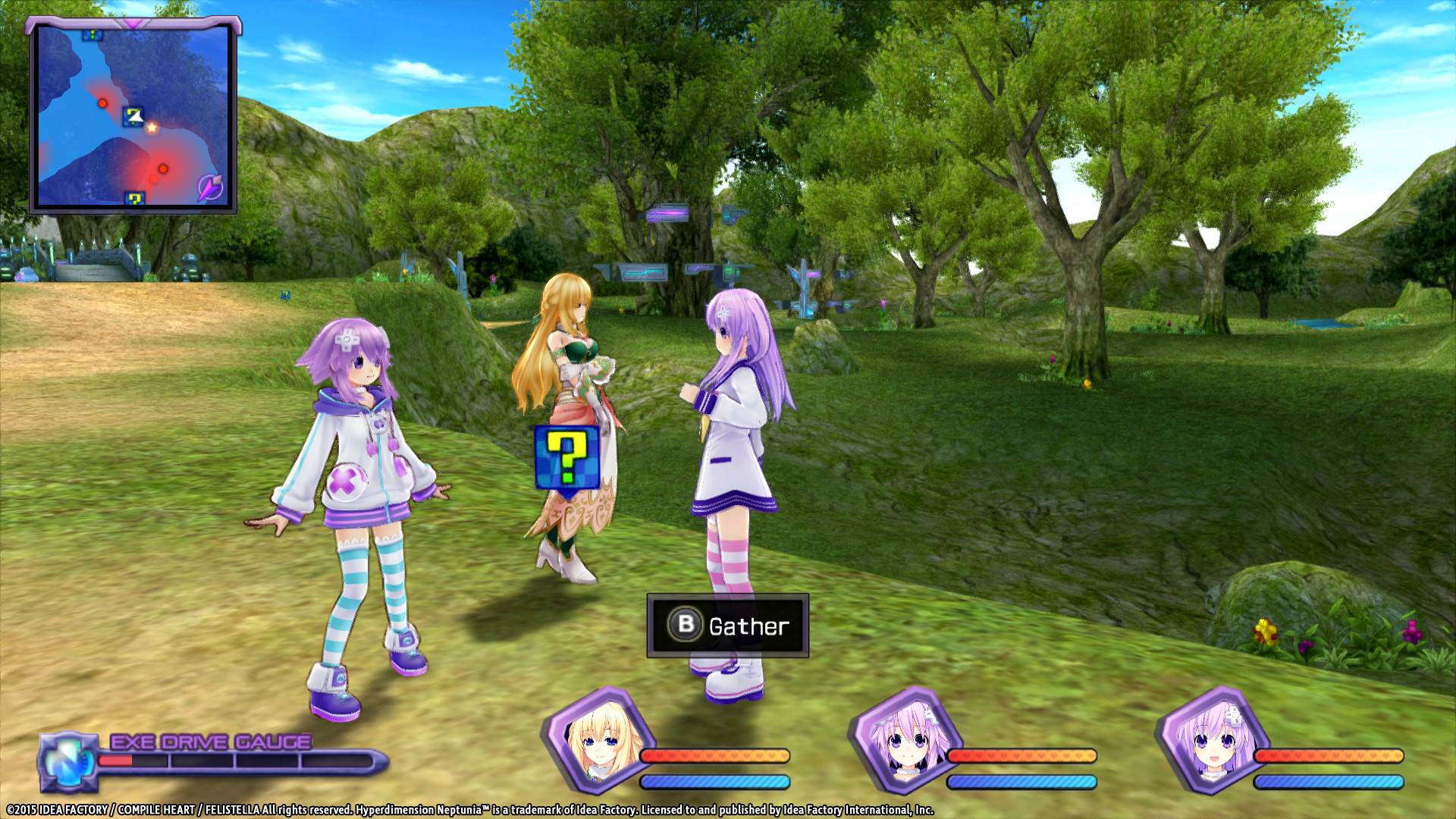 Hyperdimension Neptunia Re;Birth1: Tag Along DLC