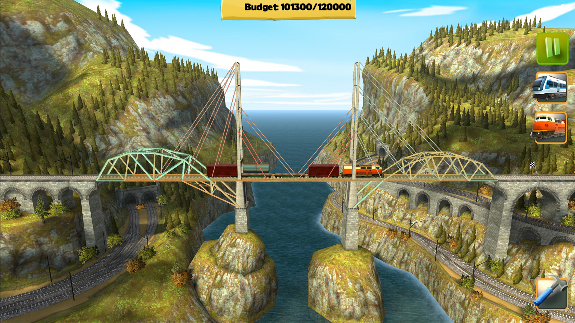 Bridge Constructor Trains: Expansion Pack