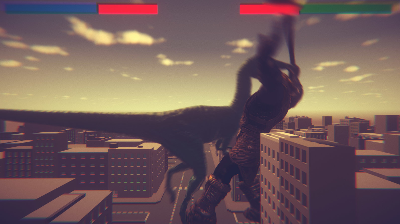 Monkey vs. Dino