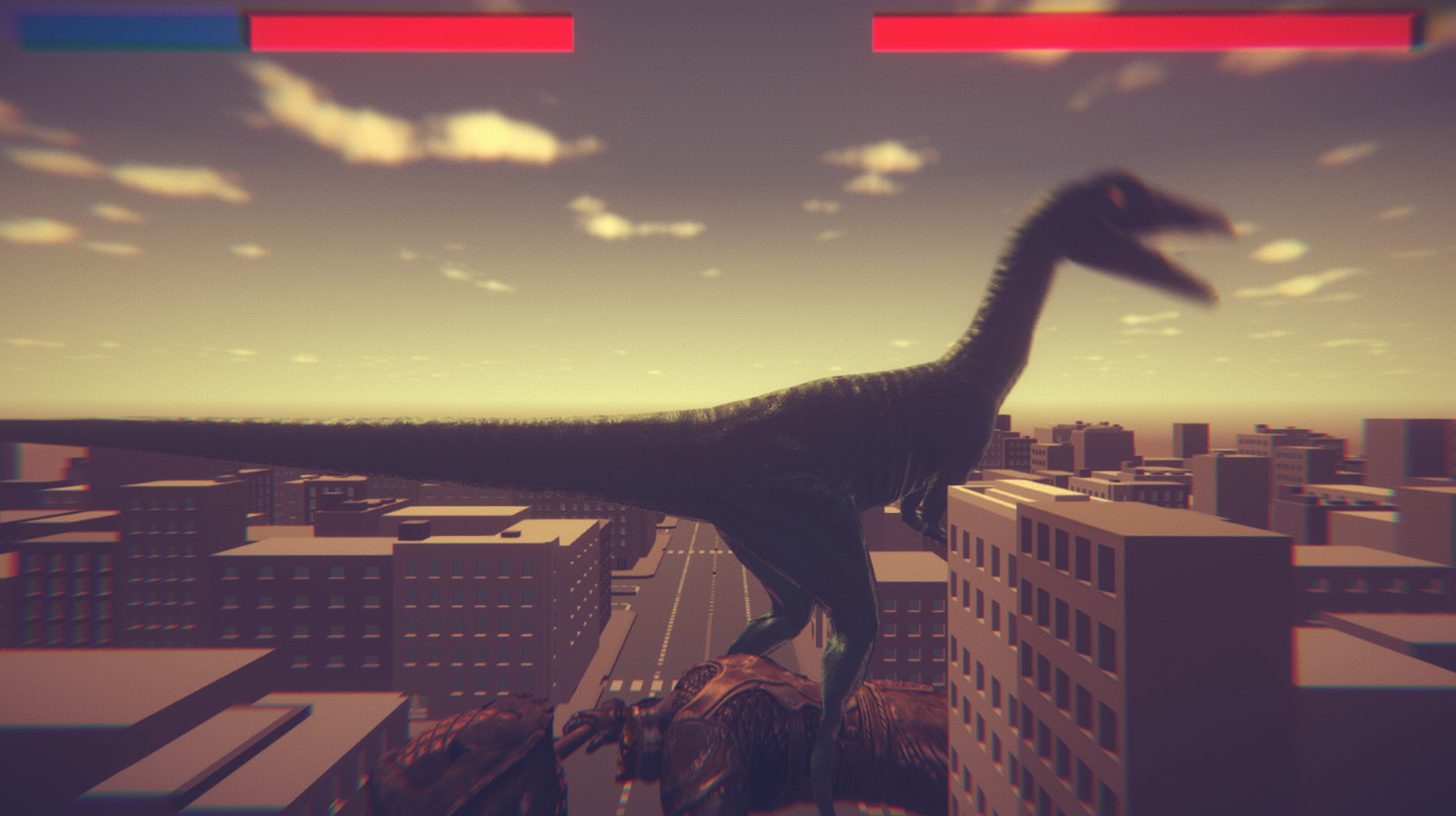 Monkey vs. Dino