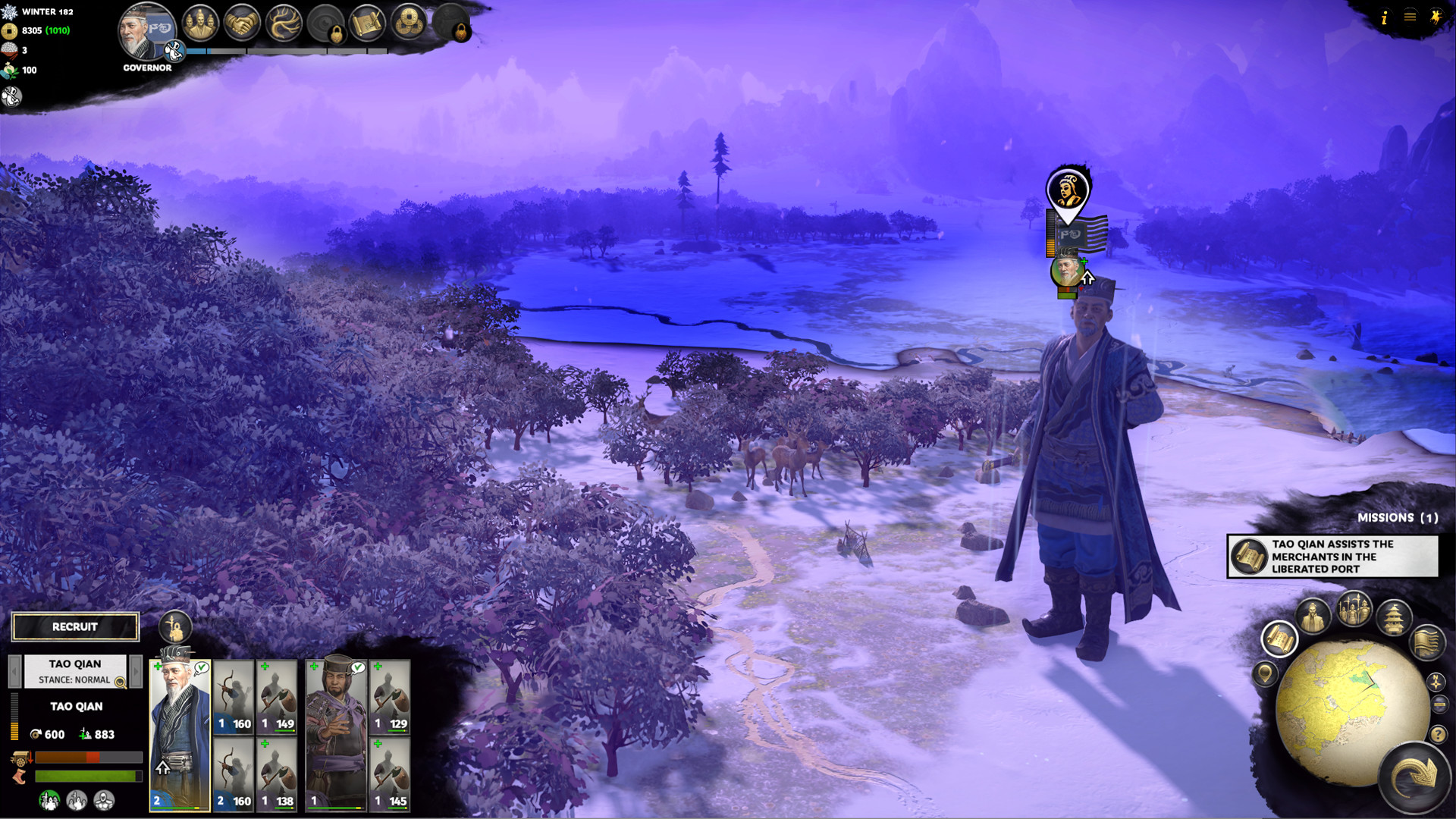 Total War: Three Kingdoms – Tao Qian