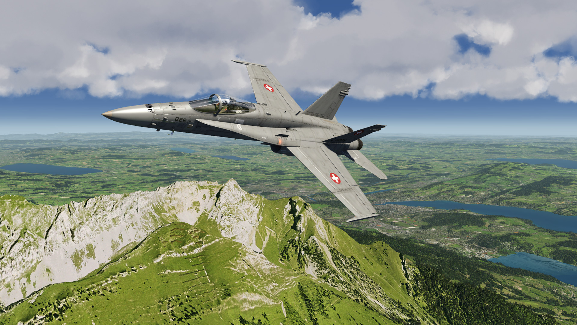 Aerofly FS 2 Flight Simulator: Switzerland