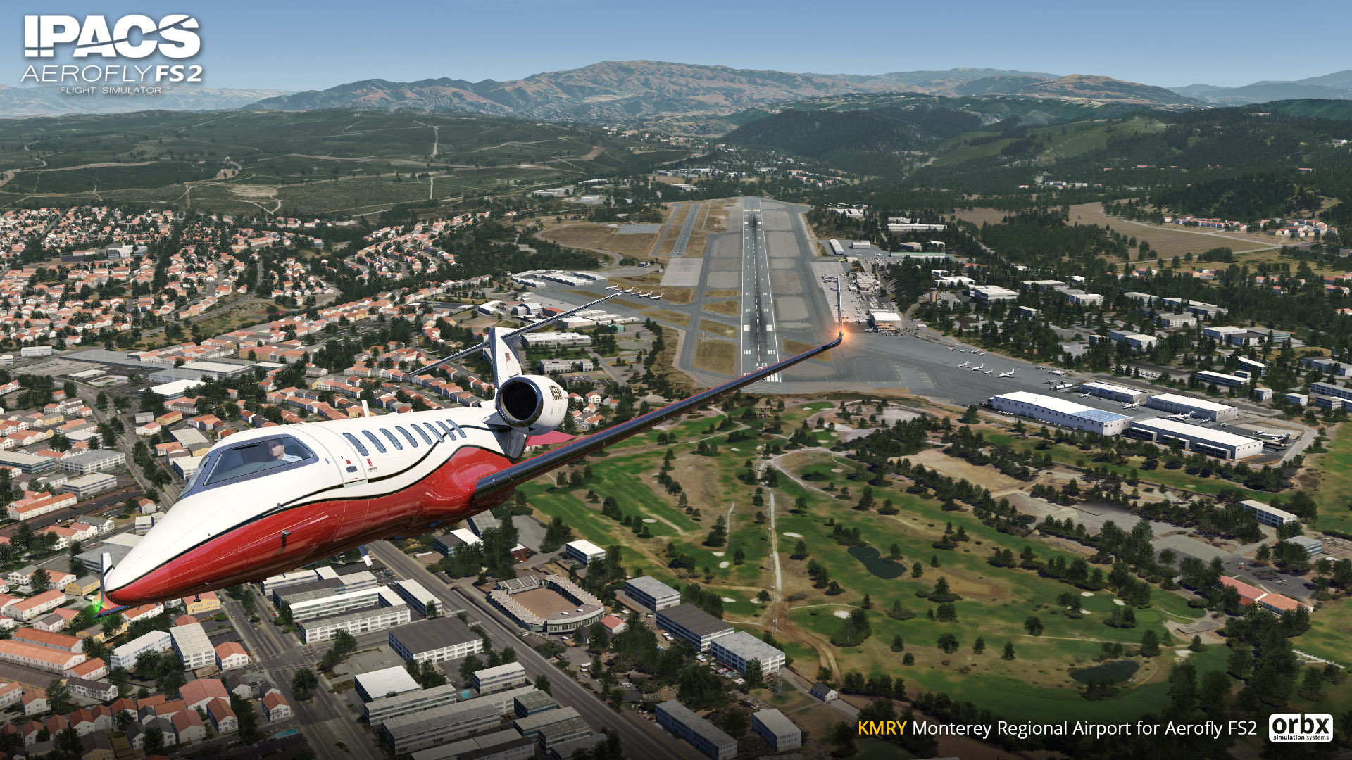 Aerofly FS 2 Flight Simulator: Orbx – Monterey Regional Airport
