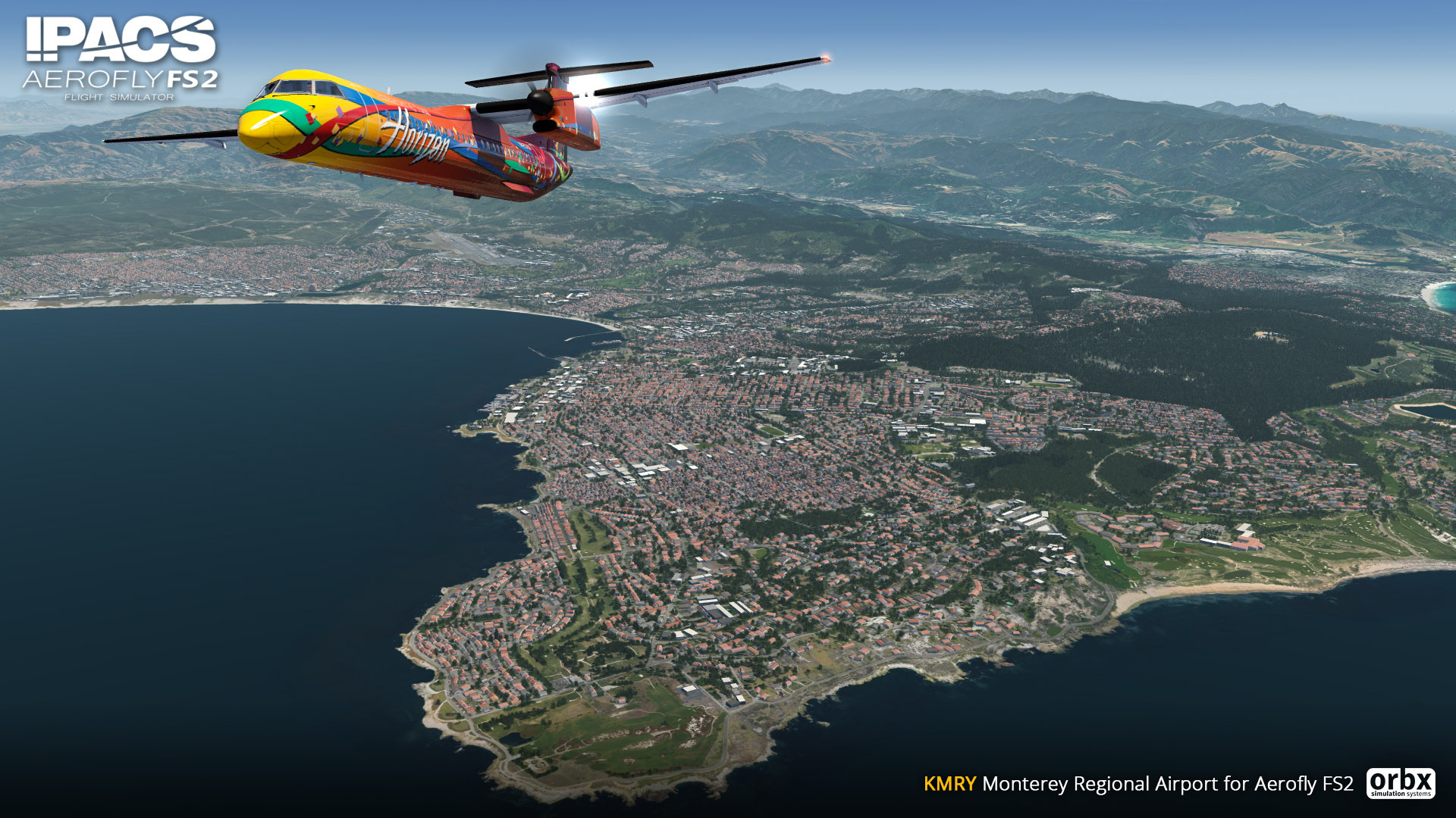 Aerofly FS 2 Flight Simulator: Orbx – Monterey Regional Airport