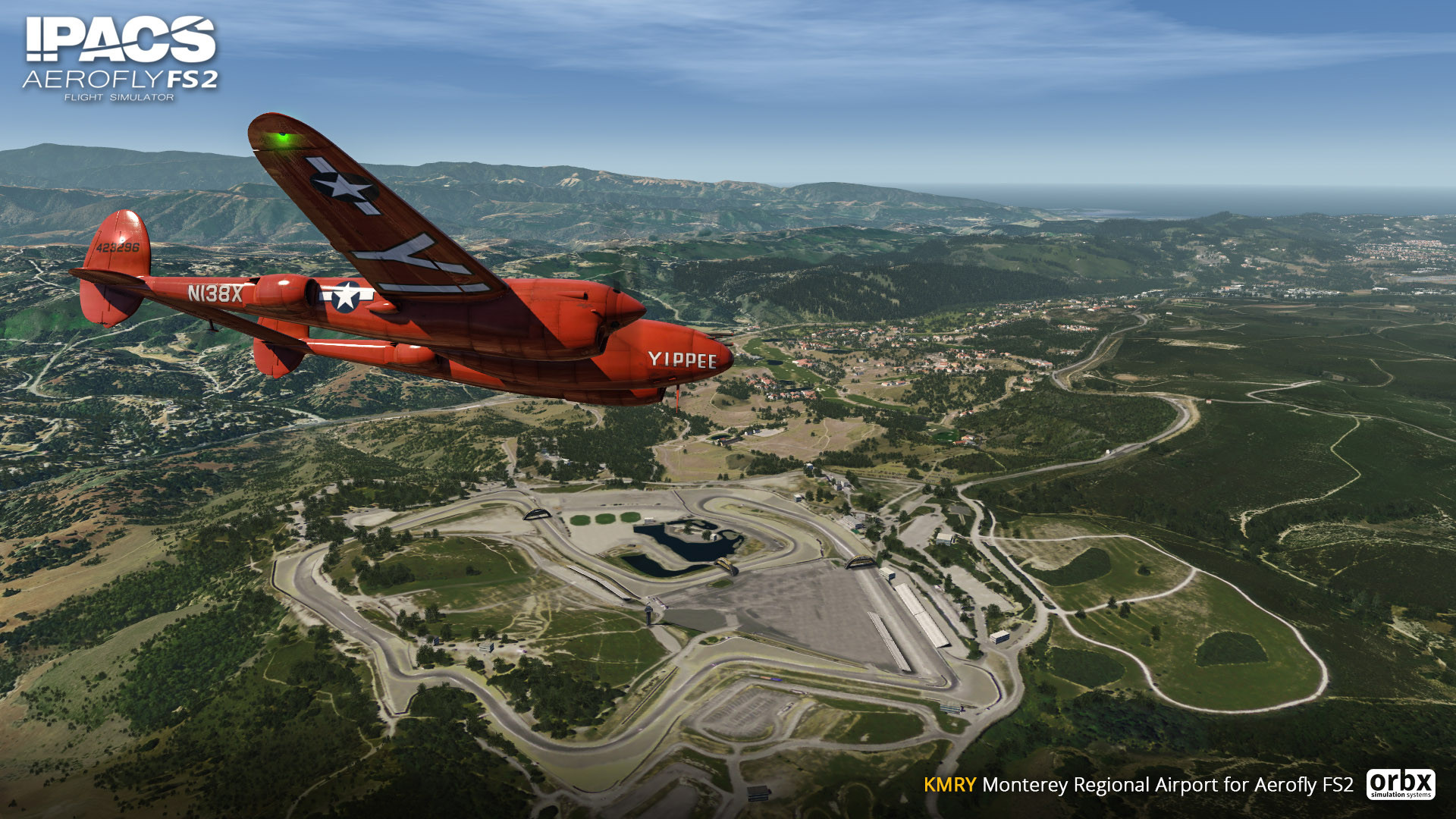 Aerofly FS 2 Flight Simulator: Orbx – Monterey Regional Airport