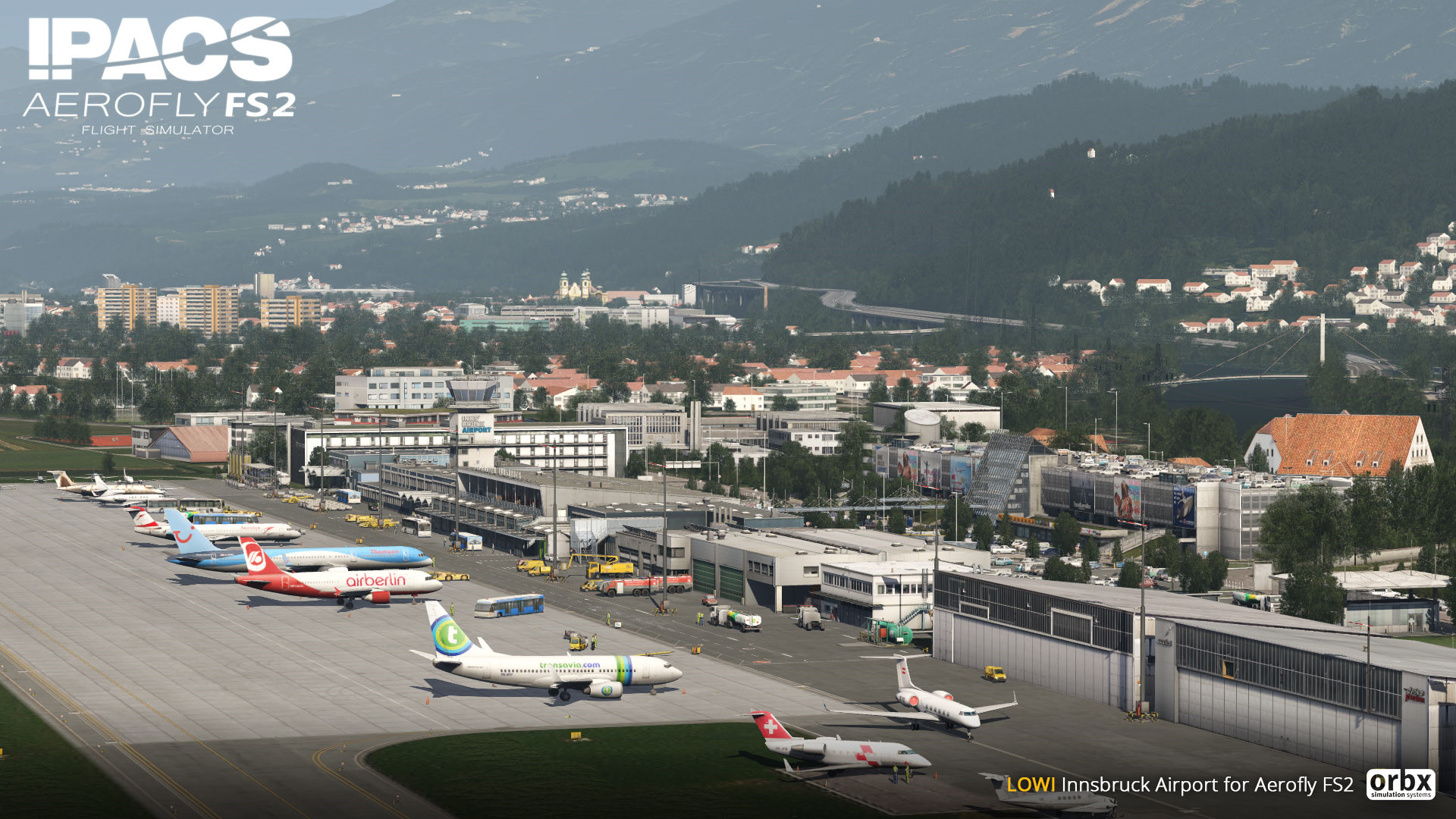 Aerofly FS 2 Flight Simulator: Orbx – Innsbruck Airport