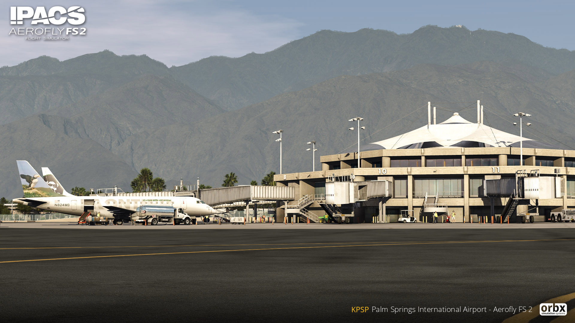 Aerofly FS 2 Flight Simulator: Orbx – Palm Springs International Airport