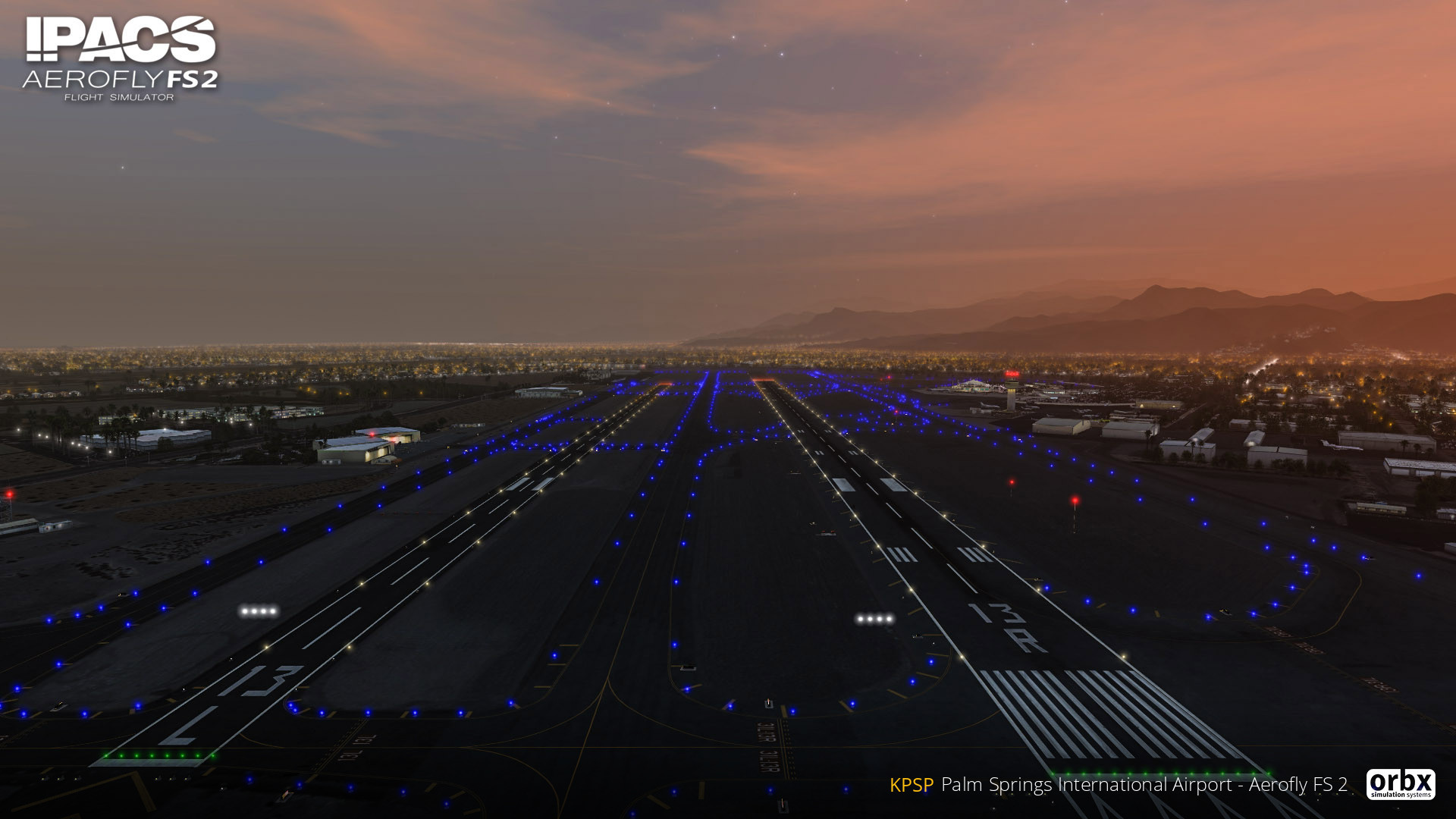 Aerofly FS 2 Flight Simulator: Orbx – Palm Springs International Airport