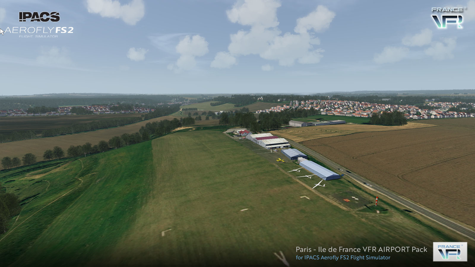 Aerofly FS 2 Flight Simulator: France VFR – Paris-Ile-de-France Airport Pack