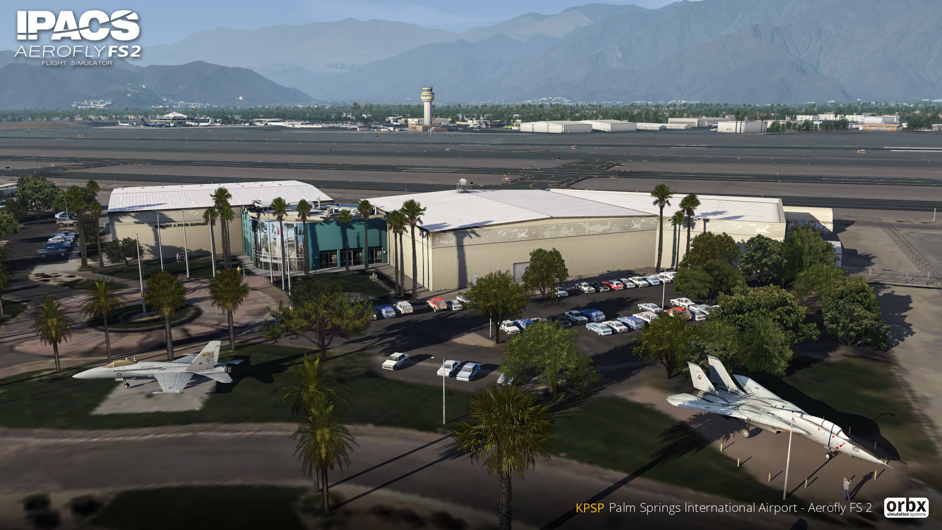 Aerofly FS 2 Flight Simulator: Orbx – Palm Springs International Airport