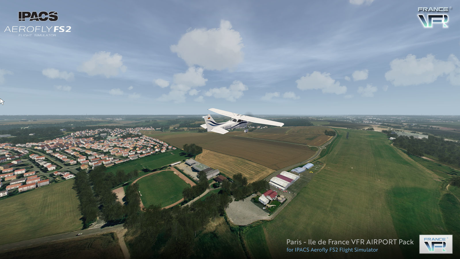 Aerofly FS 2 Flight Simulator: France VFR – Paris-Ile-de-France Airport Pack