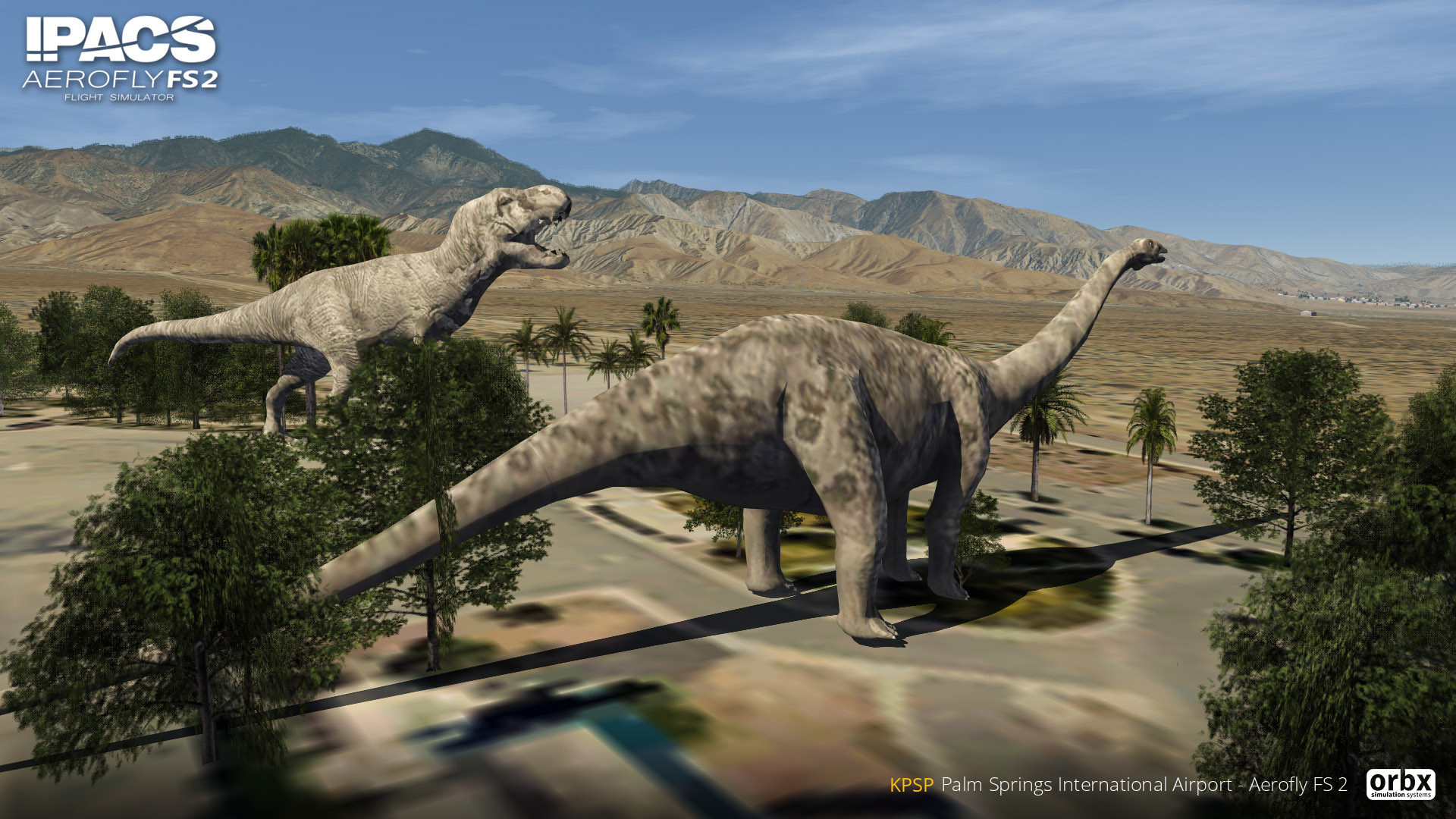 Aerofly FS 2 Flight Simulator: Orbx – Palm Springs International Airport