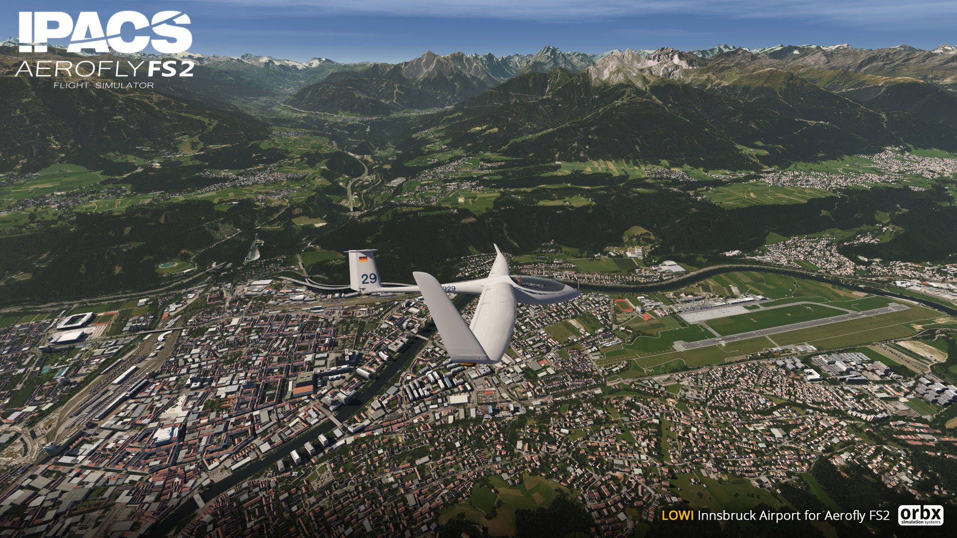 Aerofly FS 2 Flight Simulator: Orbx – Innsbruck Airport