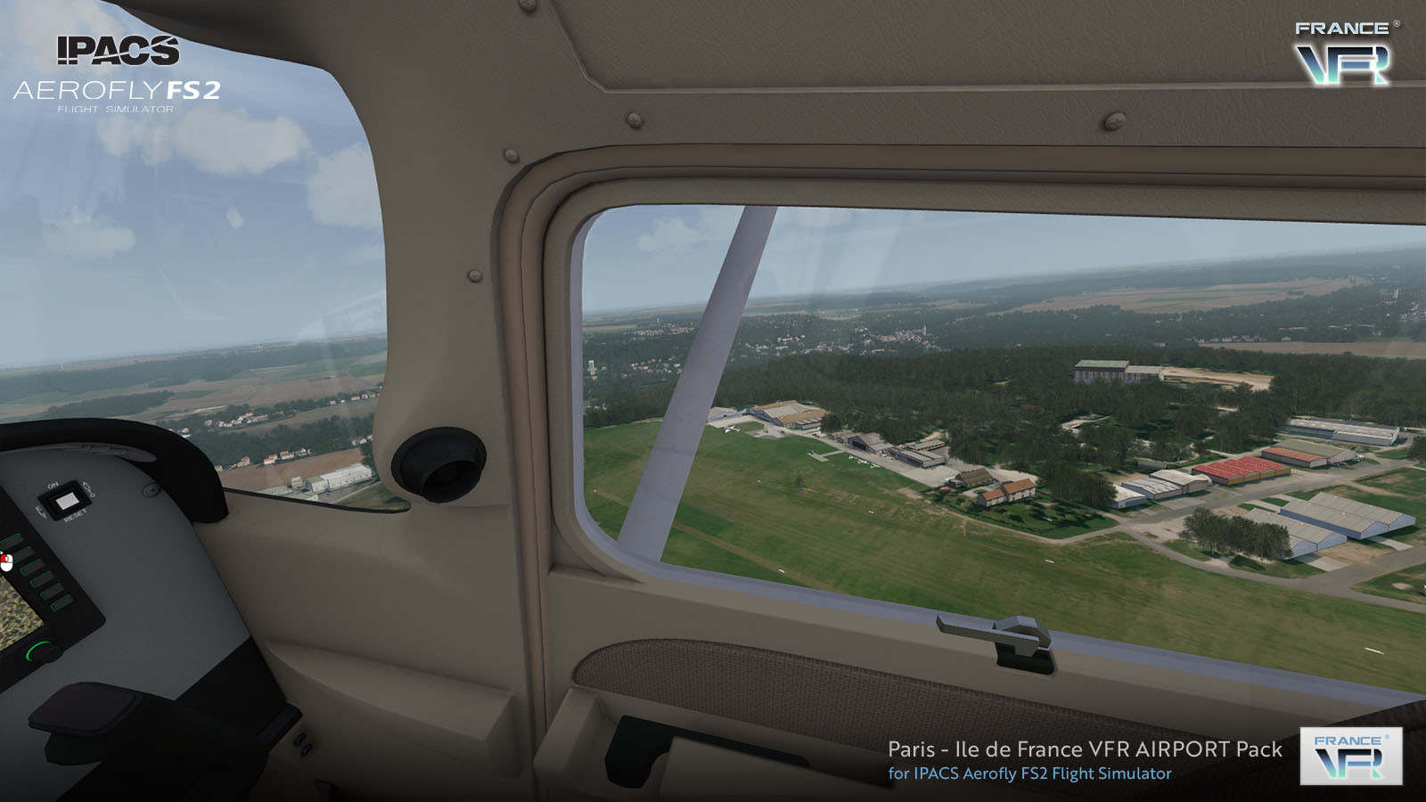 Aerofly FS 2 Flight Simulator: France VFR – Paris-Ile-de-France Airport Pack