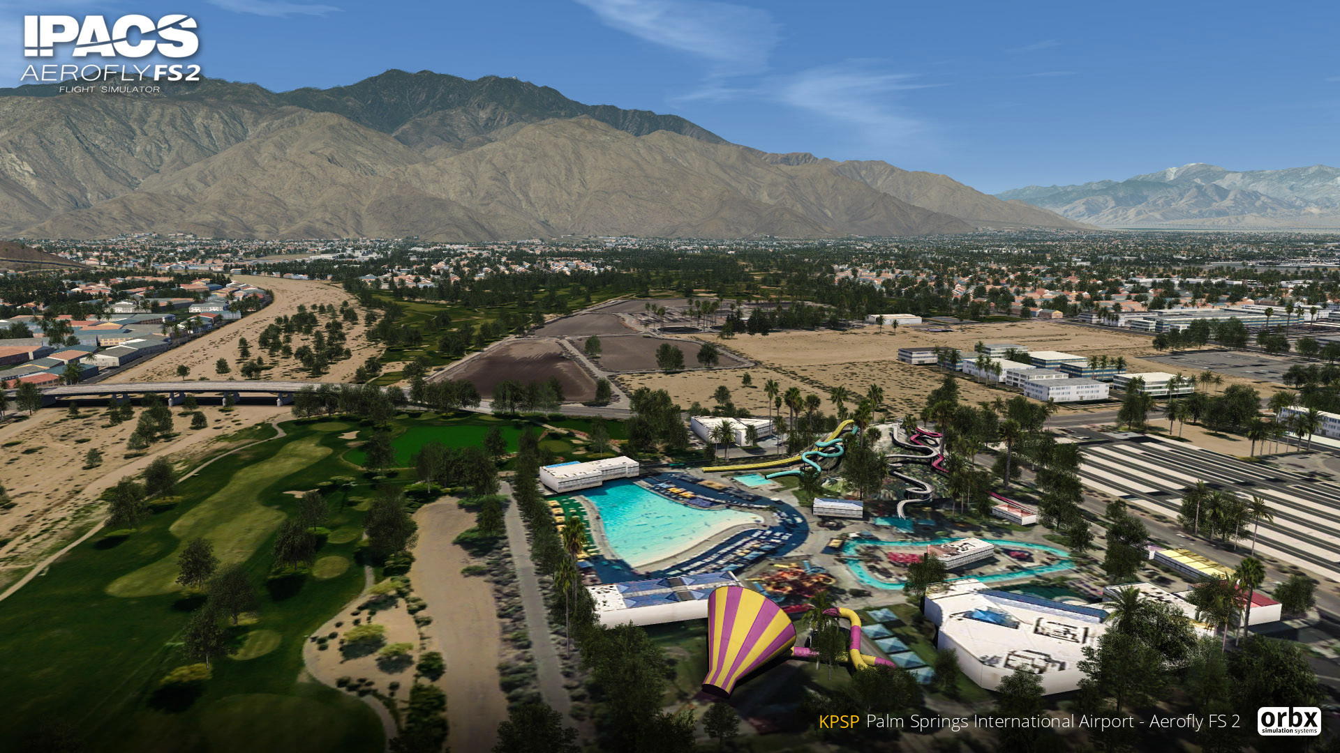 Aerofly FS 2 Flight Simulator: Orbx – Palm Springs International Airport