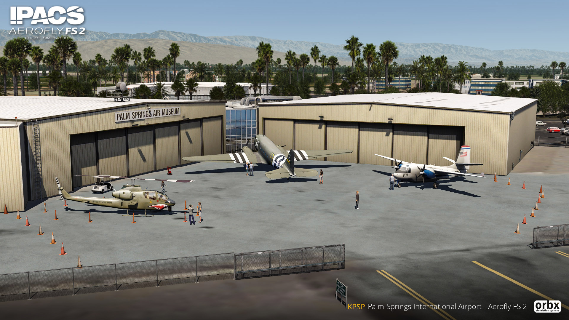 Aerofly FS 2 Flight Simulator: Orbx – Palm Springs International Airport