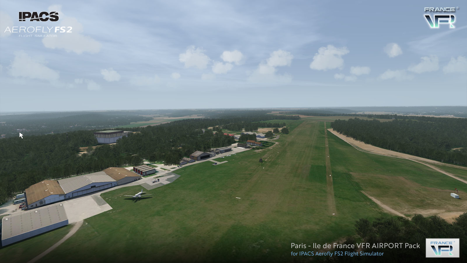 Aerofly FS 2 Flight Simulator: France VFR – Paris-Ile-de-France Airport Pack