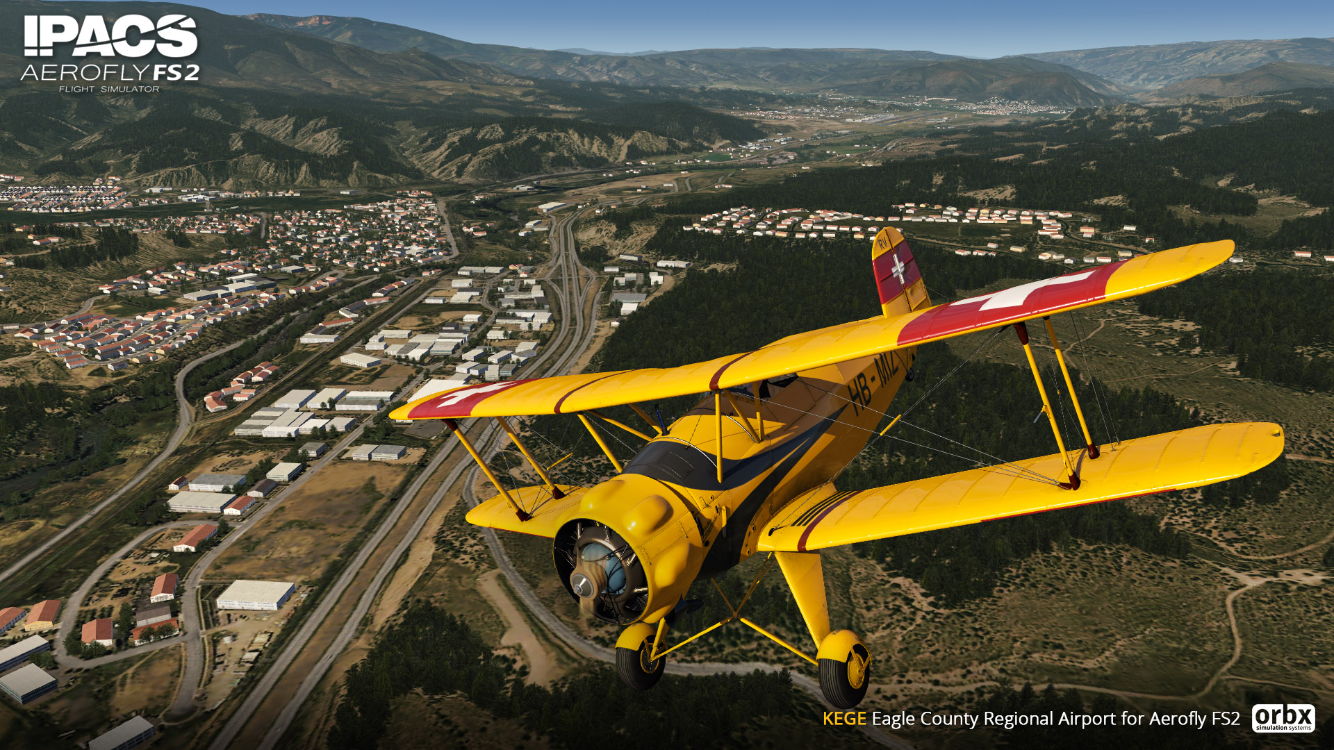 Aerofly FS 2 Flight Simulator: Orbx – Eagle County Colorado