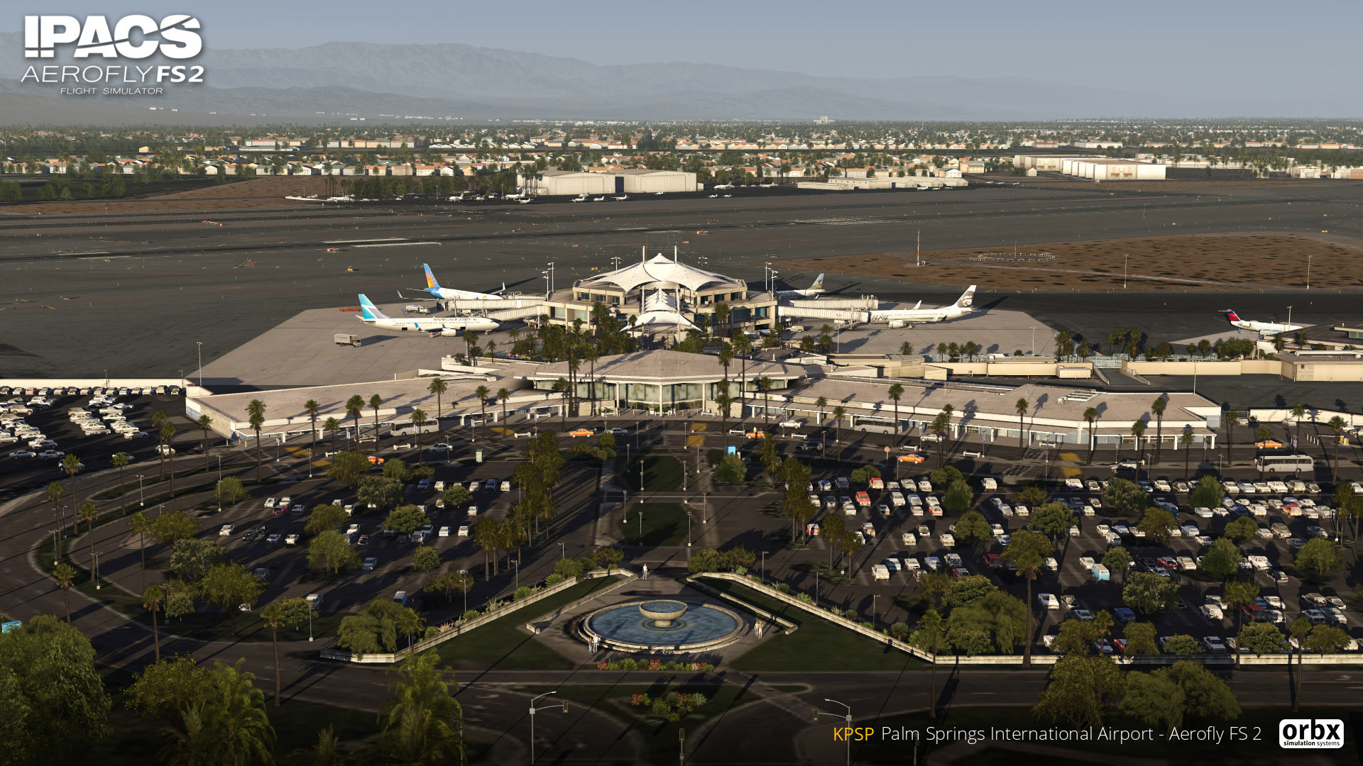 Aerofly FS 2 Flight Simulator: Orbx – Palm Springs International Airport