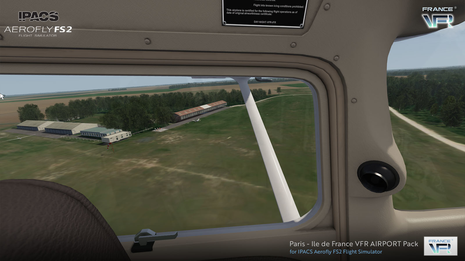 Aerofly FS 2 Flight Simulator: France VFR – Paris-Ile-de-France Airport Pack