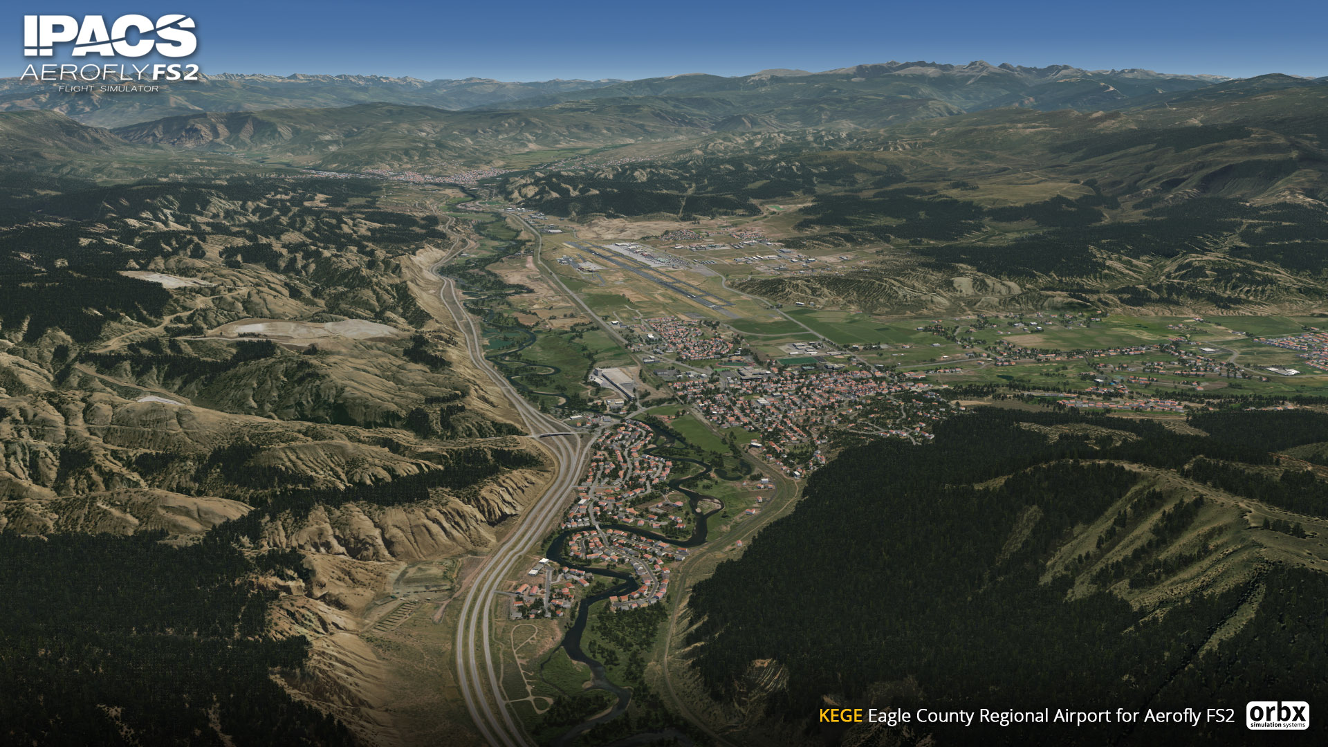 Aerofly FS 2 Flight Simulator: Orbx – Eagle County Colorado