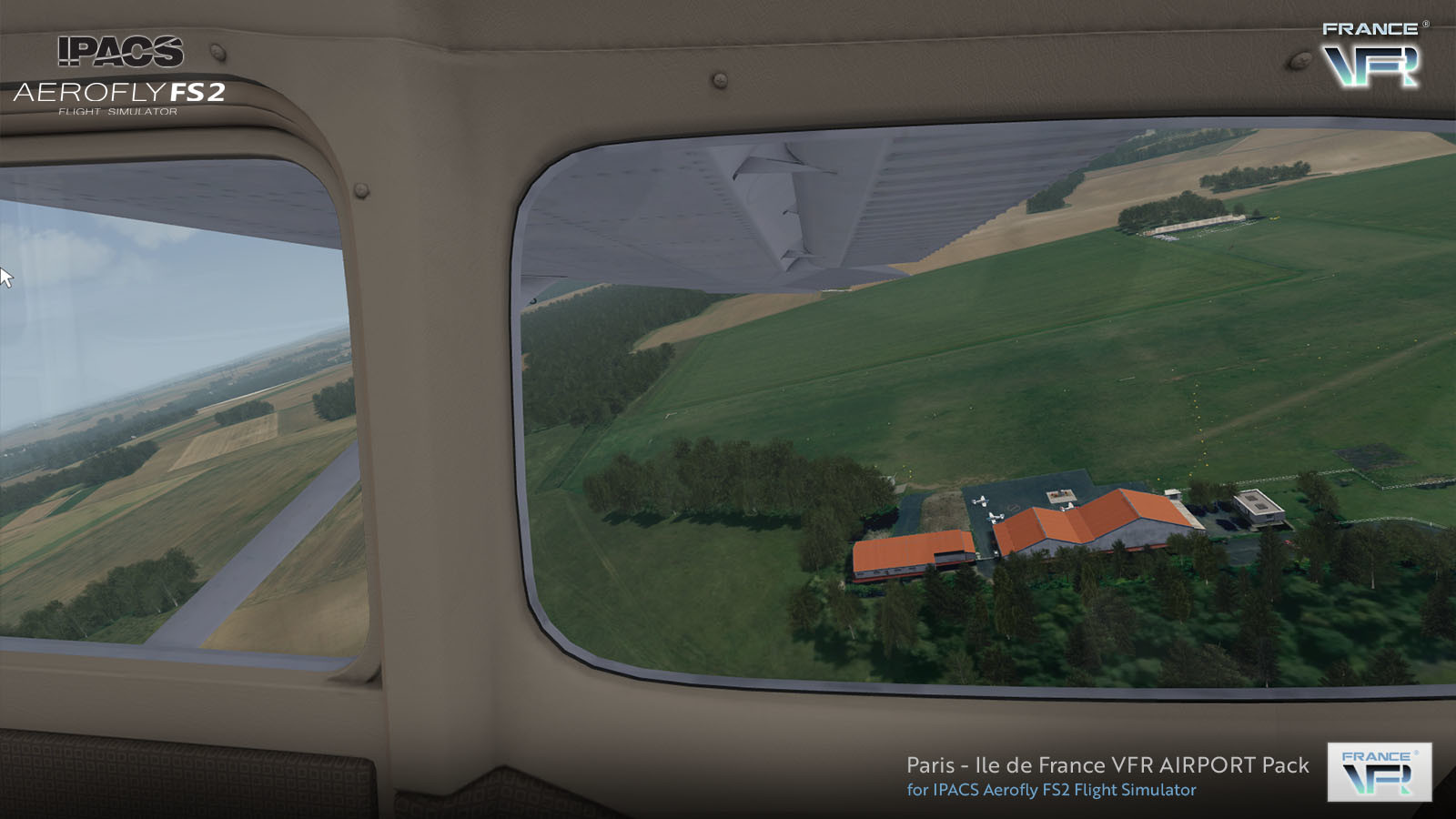 Aerofly FS 2 Flight Simulator: France VFR – Paris-Ile-de-France Airport Pack