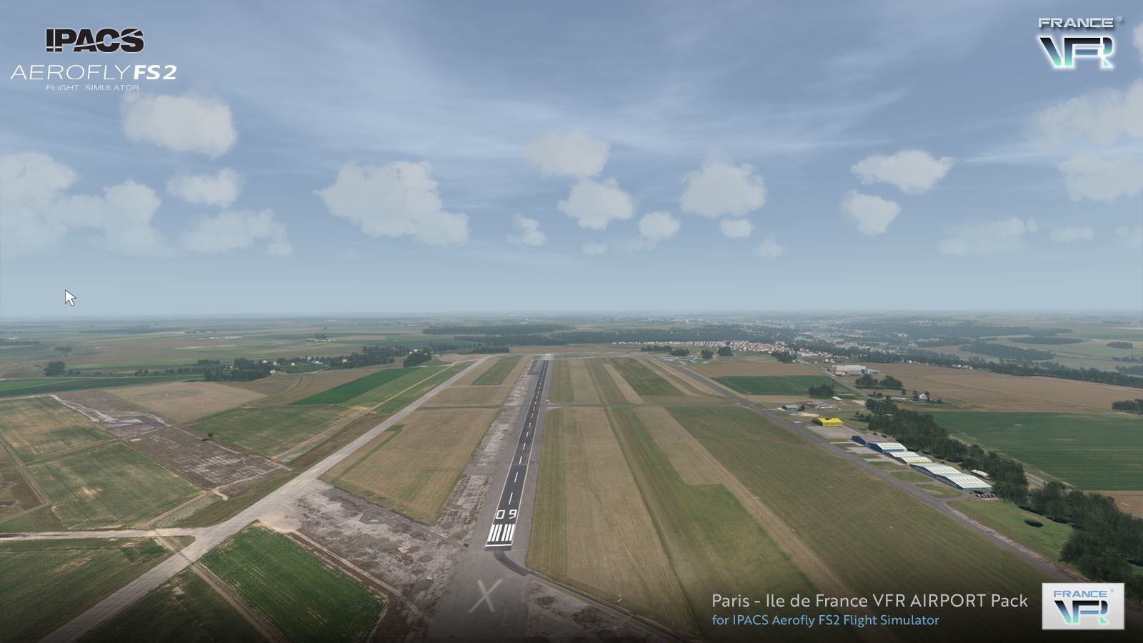 Aerofly FS 2 Flight Simulator: France VFR – Paris-Ile-de-France Airport Pack