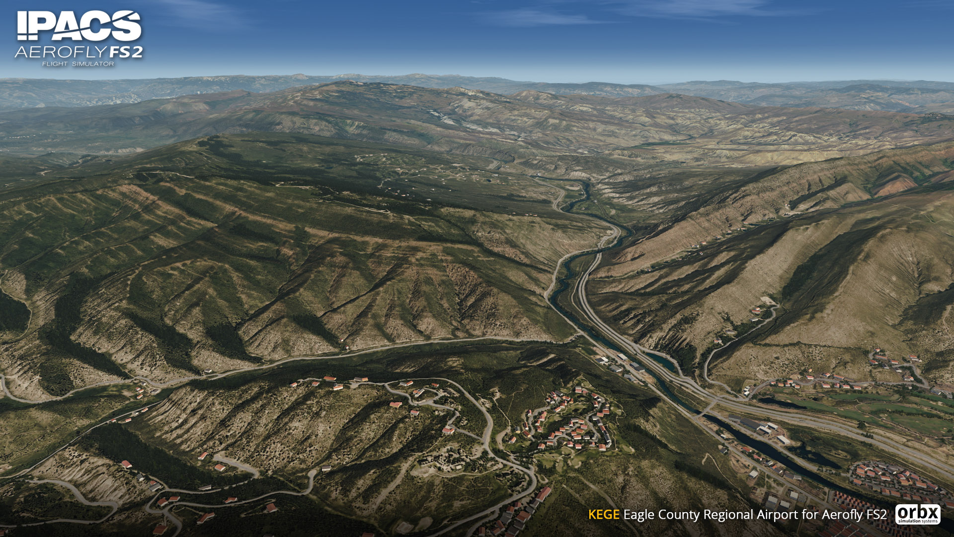 Aerofly FS 2 Flight Simulator: Orbx – Eagle County Colorado