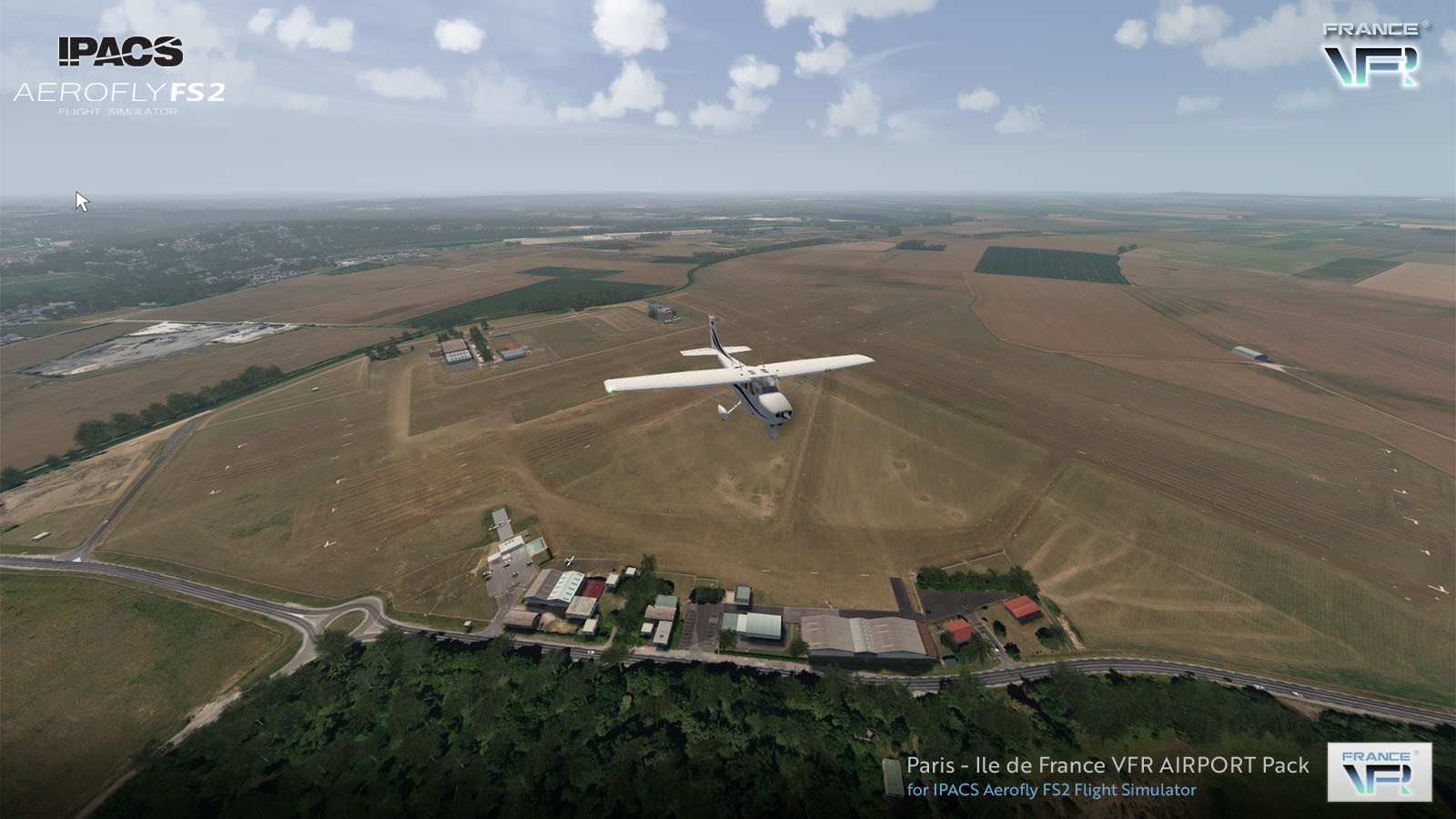 Aerofly FS 2 Flight Simulator: France VFR – Paris-Ile-de-France Airport Pack