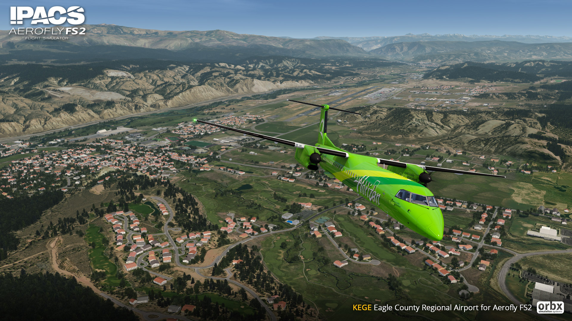 Aerofly FS 2 Flight Simulator: Orbx – Eagle County Colorado