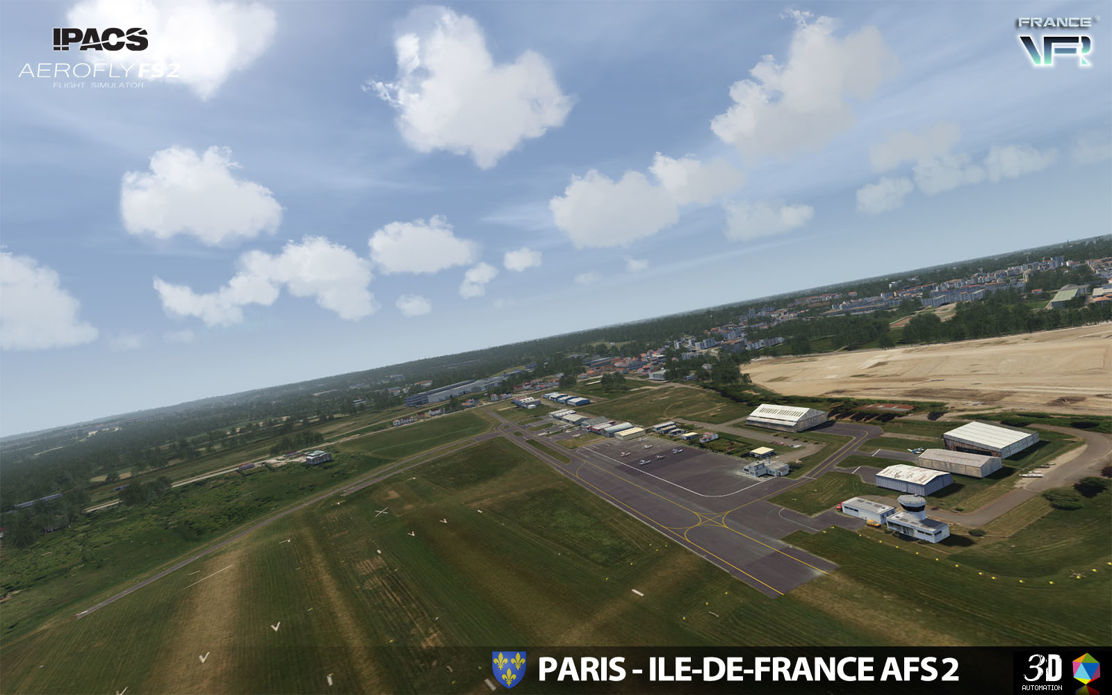 Aerofly FS 2 Flight Simulator: France VFR – Paris-Ile-de-France
