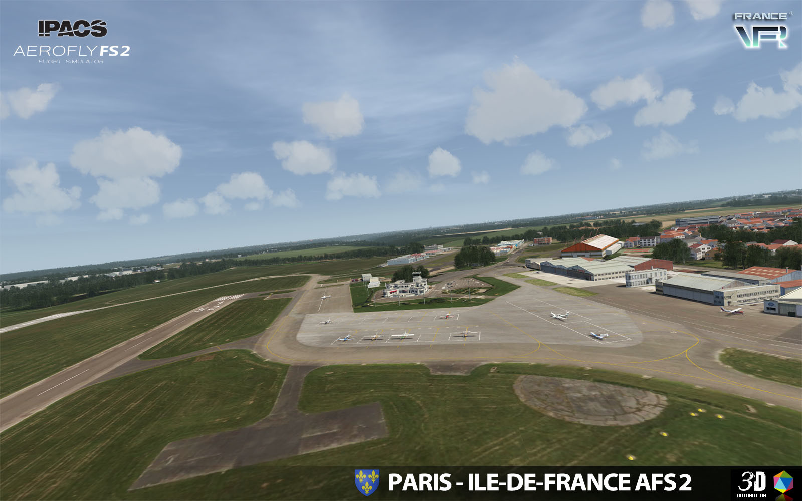 Aerofly FS 2 Flight Simulator: France VFR – Paris-Ile-de-France