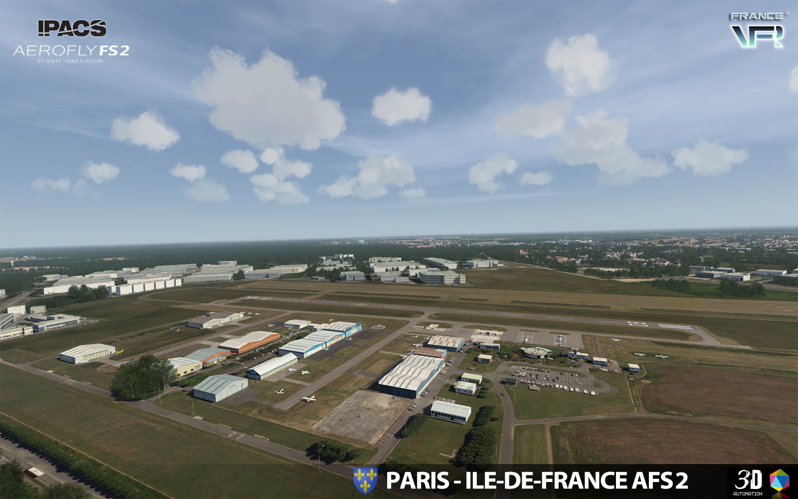 Aerofly FS 2 Flight Simulator: France VFR – Paris-Ile-de-France