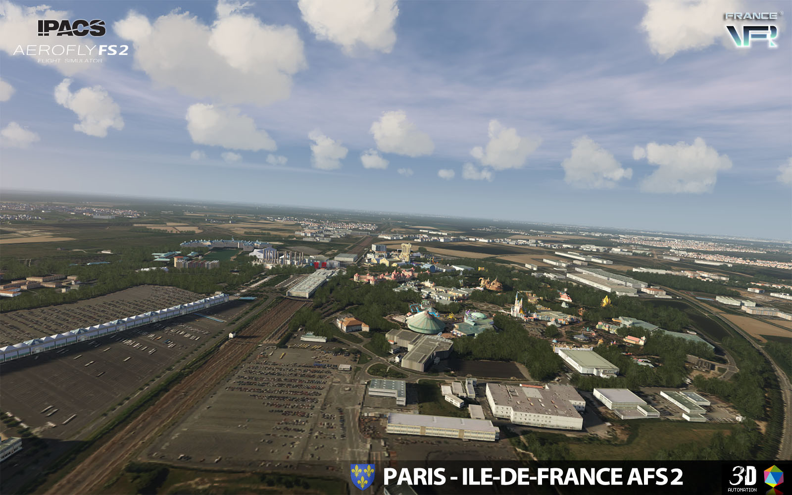 Aerofly FS 2 Flight Simulator: France VFR – Paris-Ile-de-France