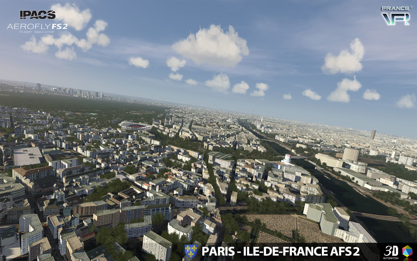 Aerofly FS 2 Flight Simulator: France VFR – Paris-Ile-de-France