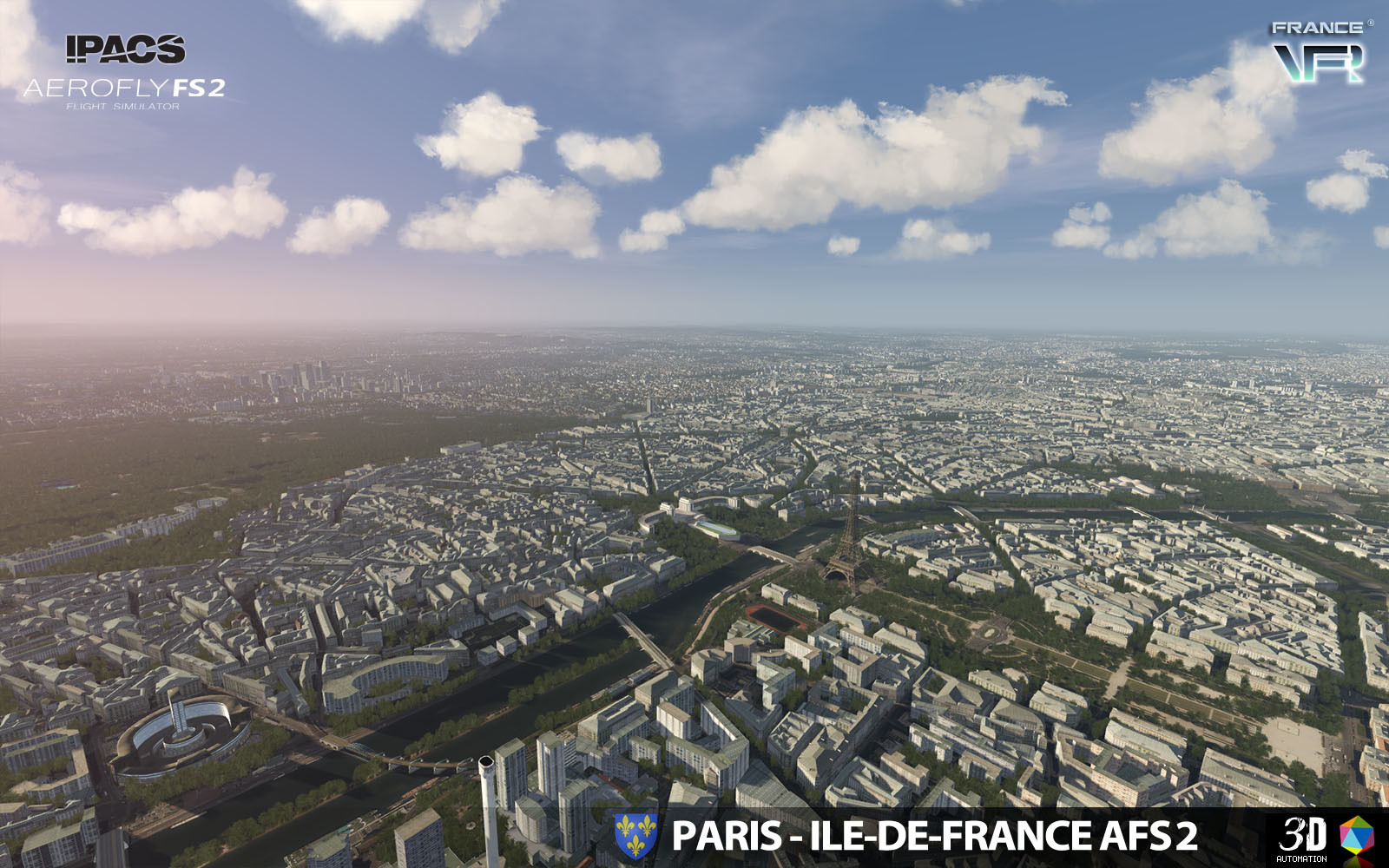 Aerofly FS 2 Flight Simulator: France VFR – Paris-Ile-de-France
