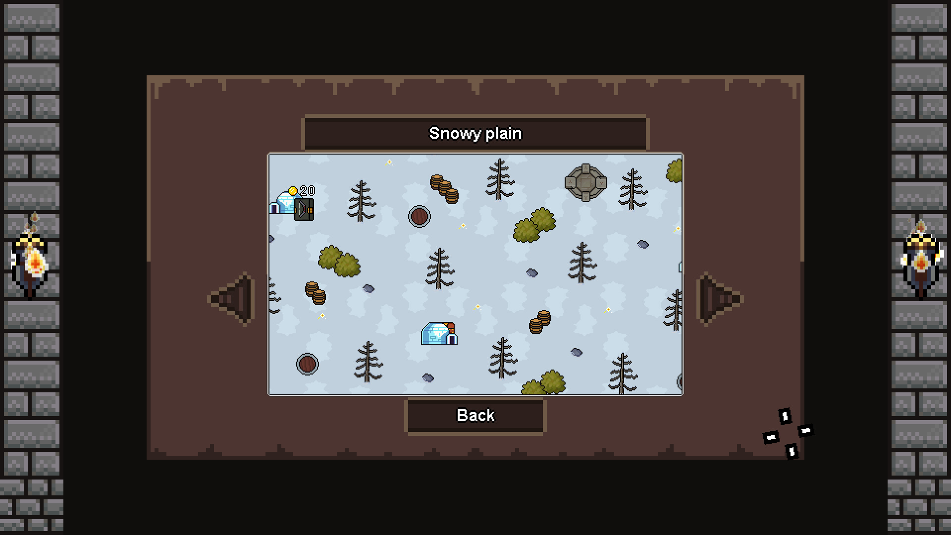 Dungeon Arena: Arena Snowy plain