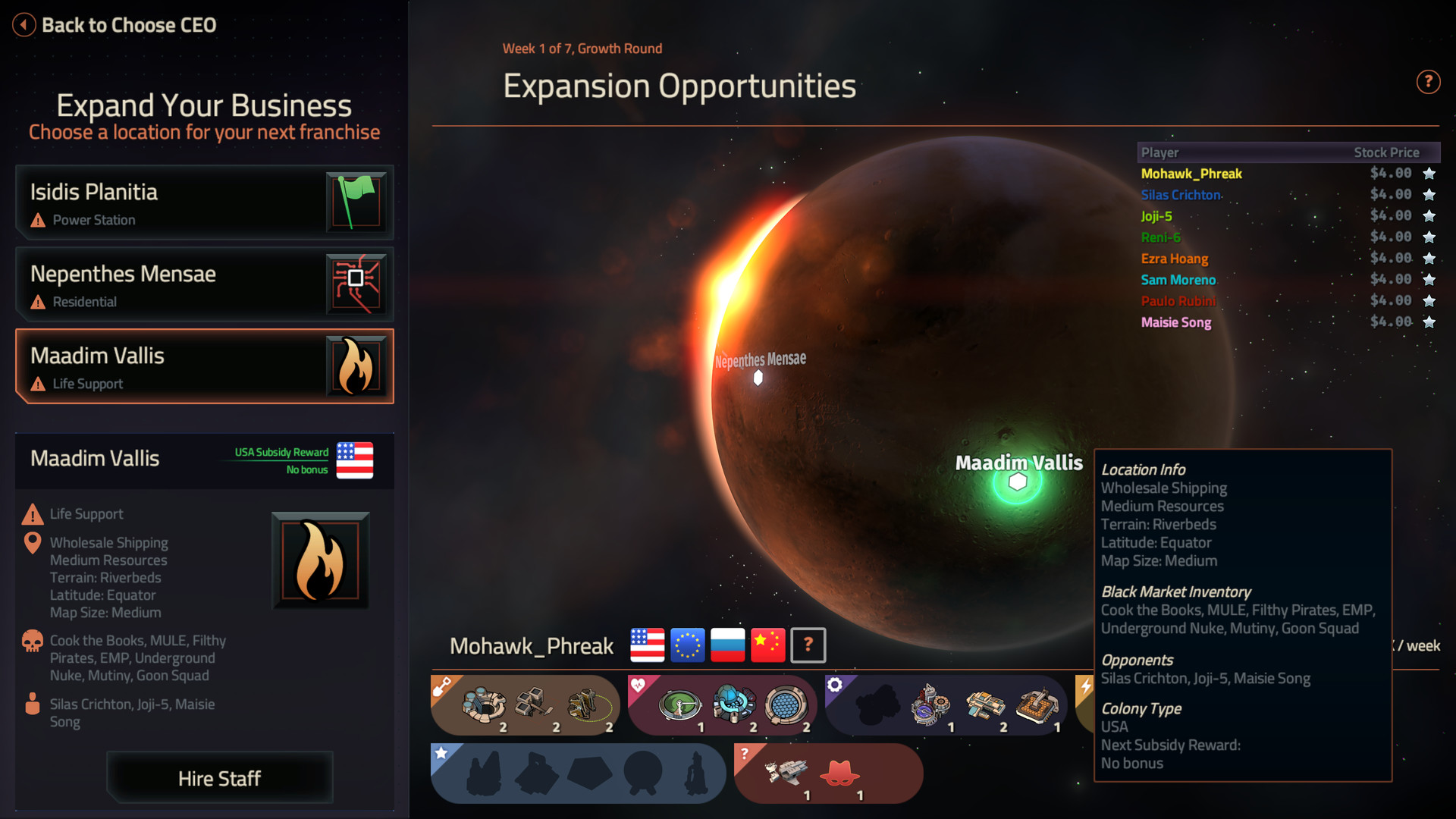 Offworld Trading Company: Market Corrections