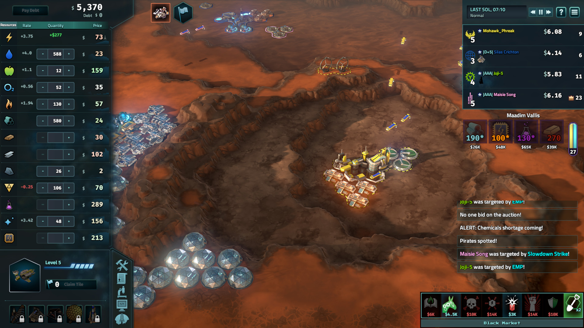 Offworld Trading Company: Market Corrections
