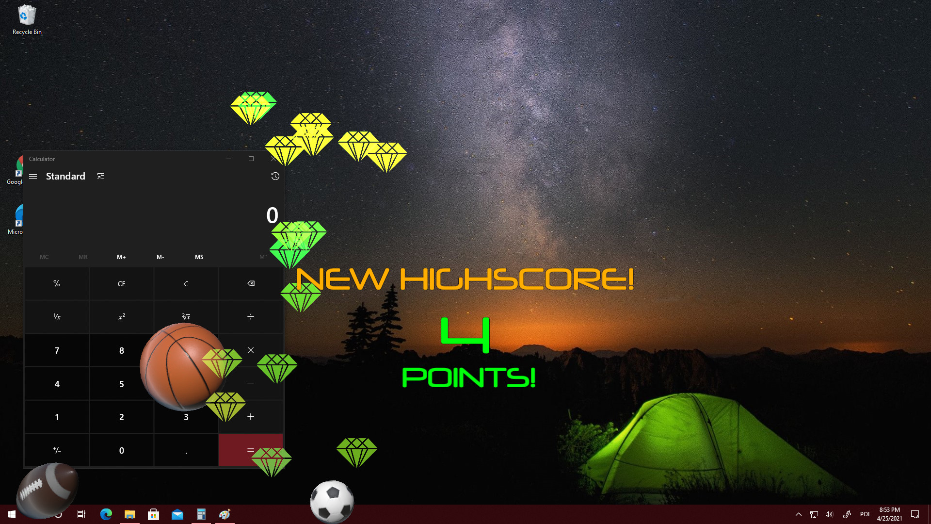 Overlay Balls &amp; Mouse Tails