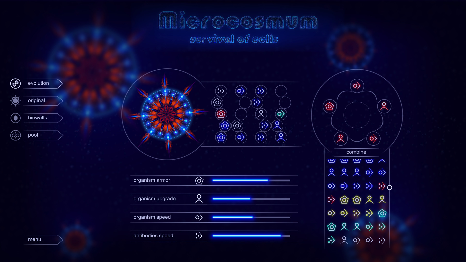Microcosmum: Survival of Cells – Random levels