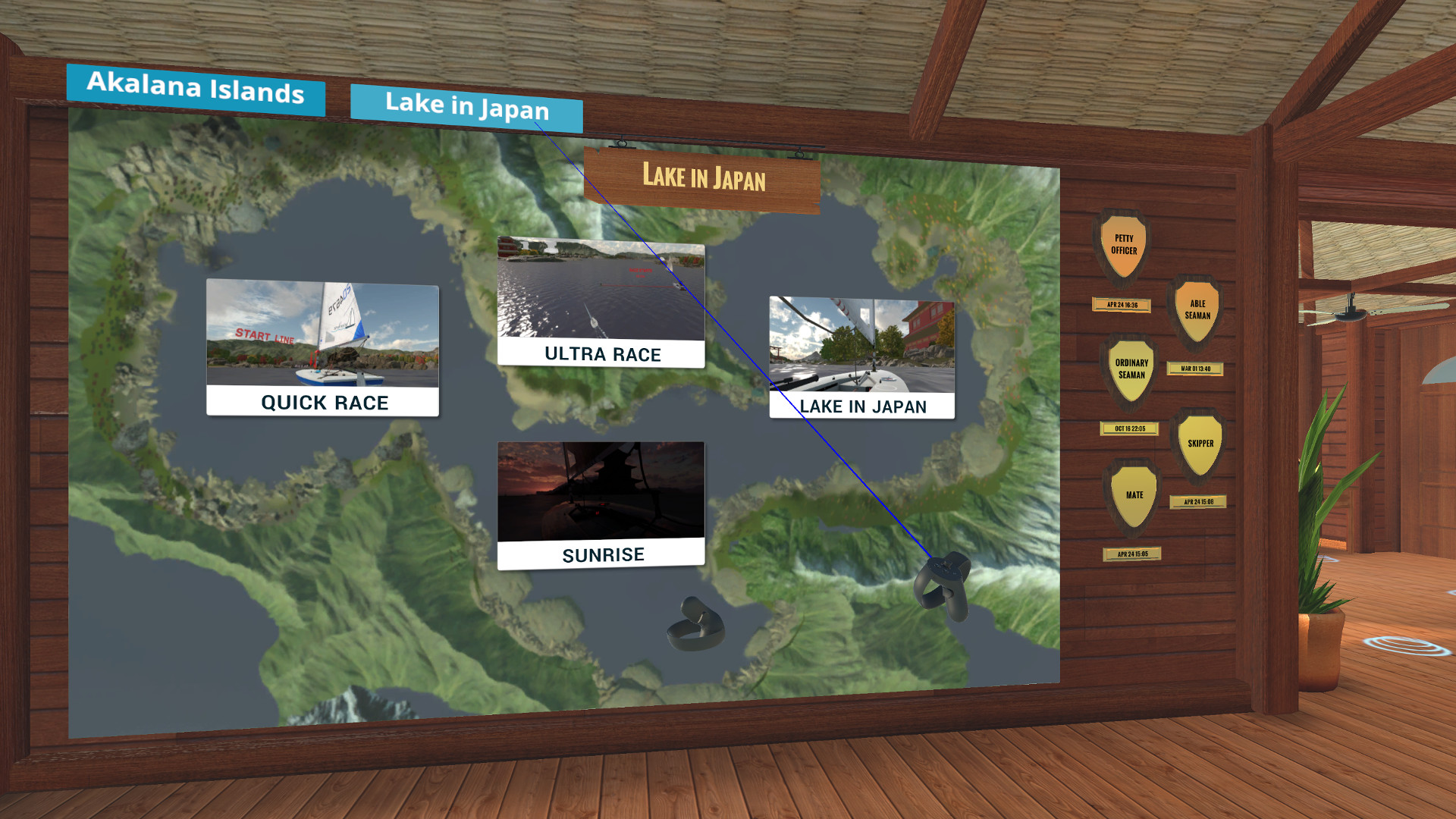 VR Regatta: The Sailing Game – Lake in Japan