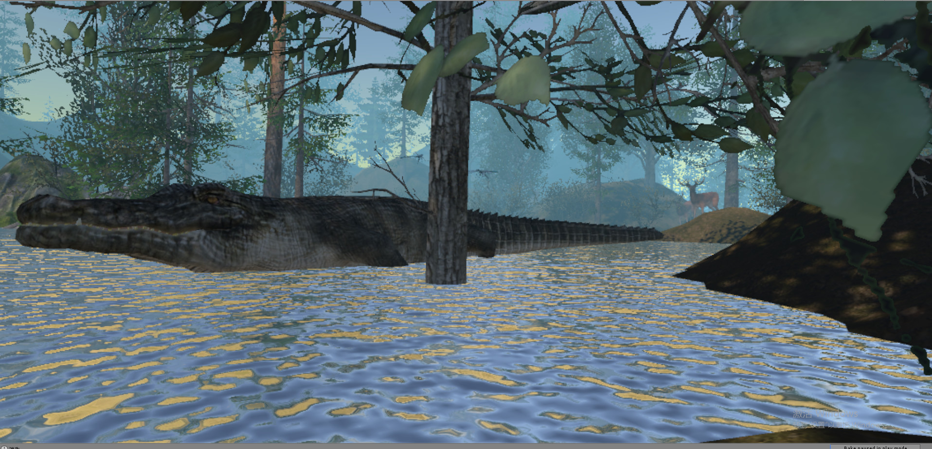 VR Wonderland: mini civilizations in a forest