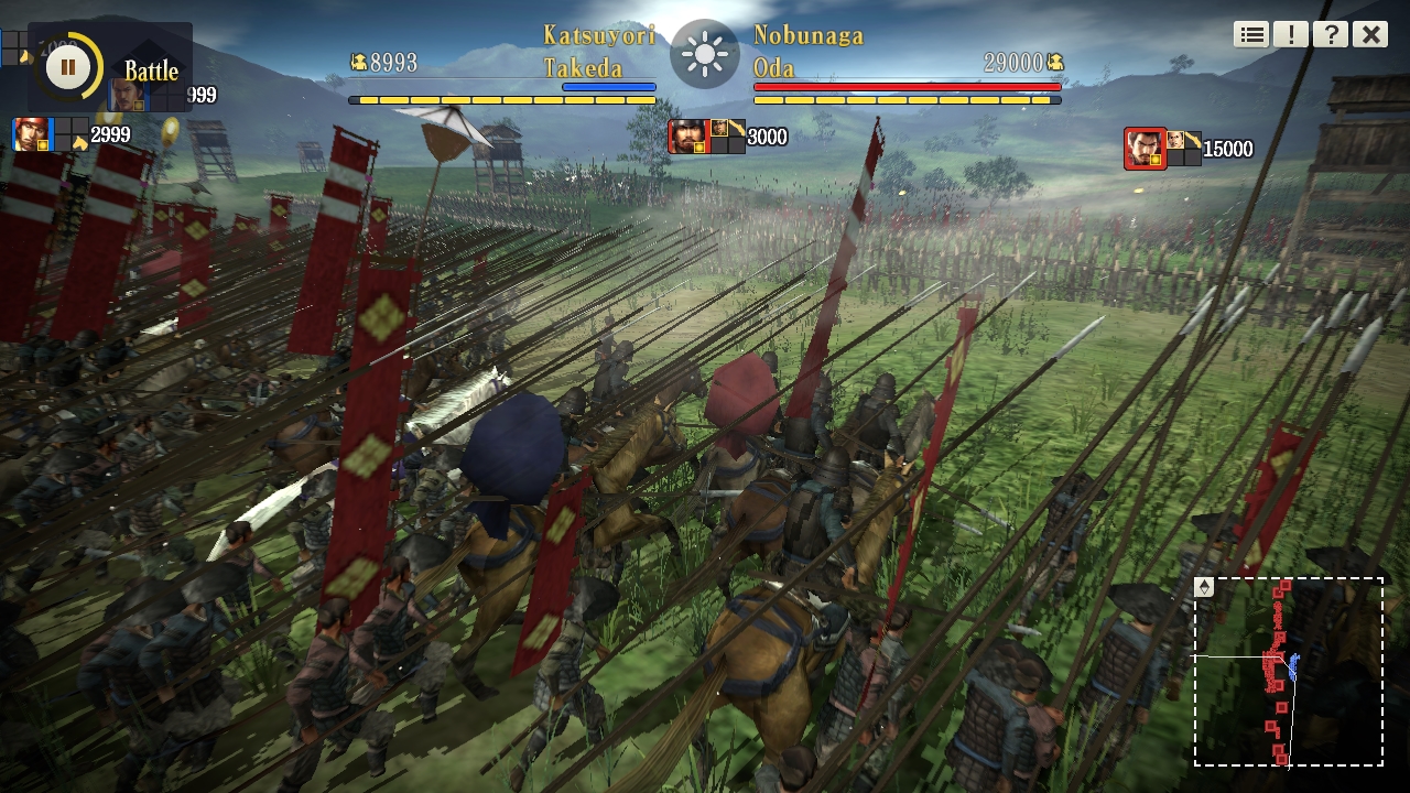 Nobunaga’s Ambition: Sphere of Influence – Scenario 5: Battle of Nagashino