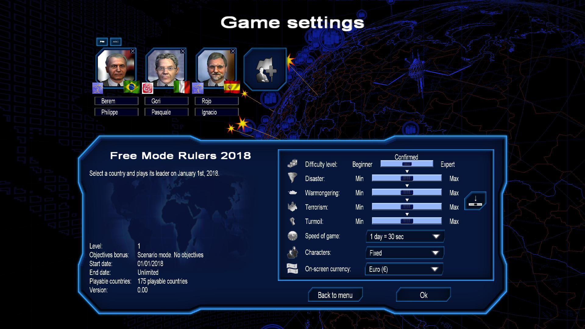 Power &amp; Revolution: 2019 Edition – 2018 Scenarios