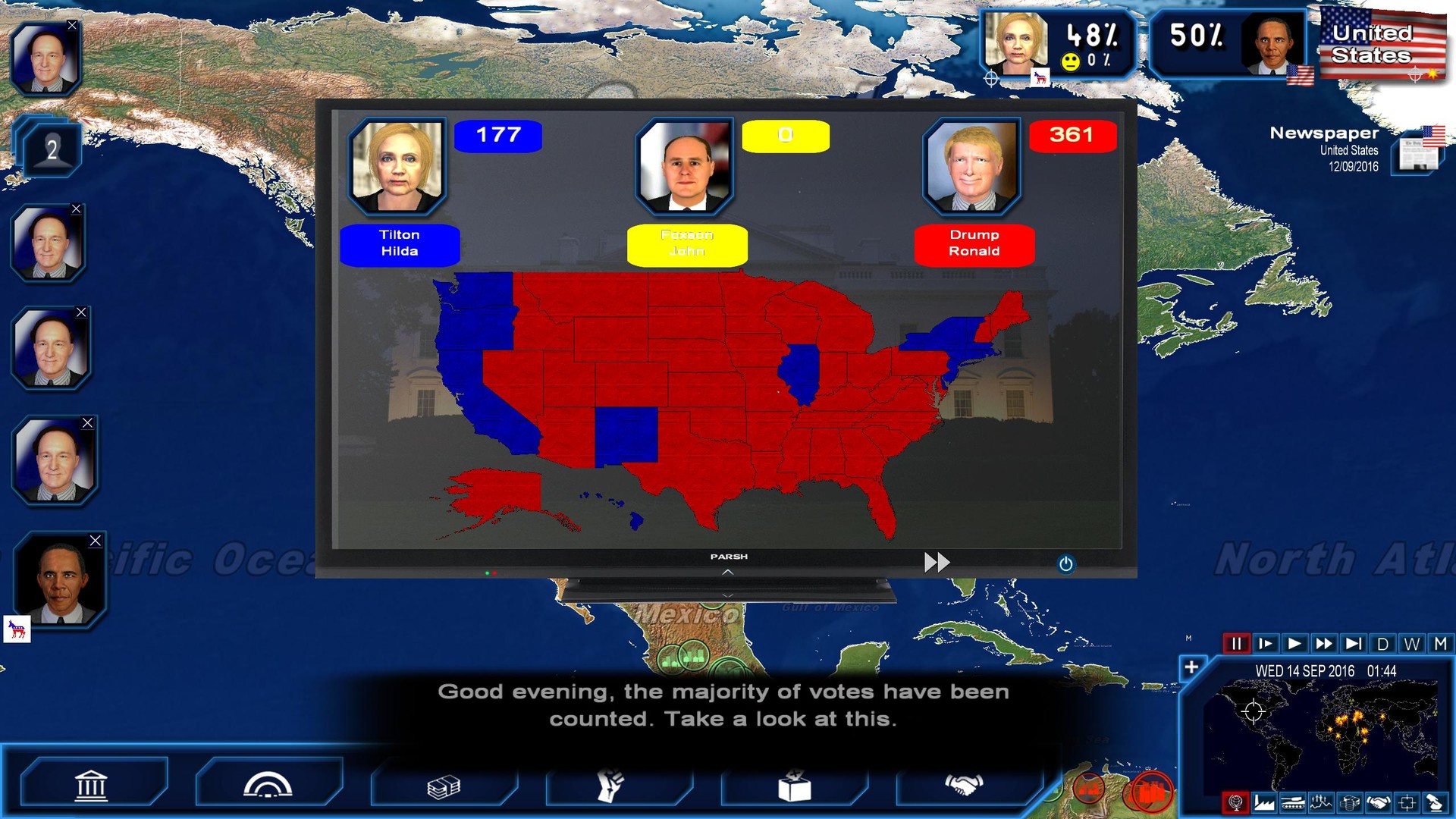 Power &amp; Revolution 2020 Edition: 2016 Scenarios