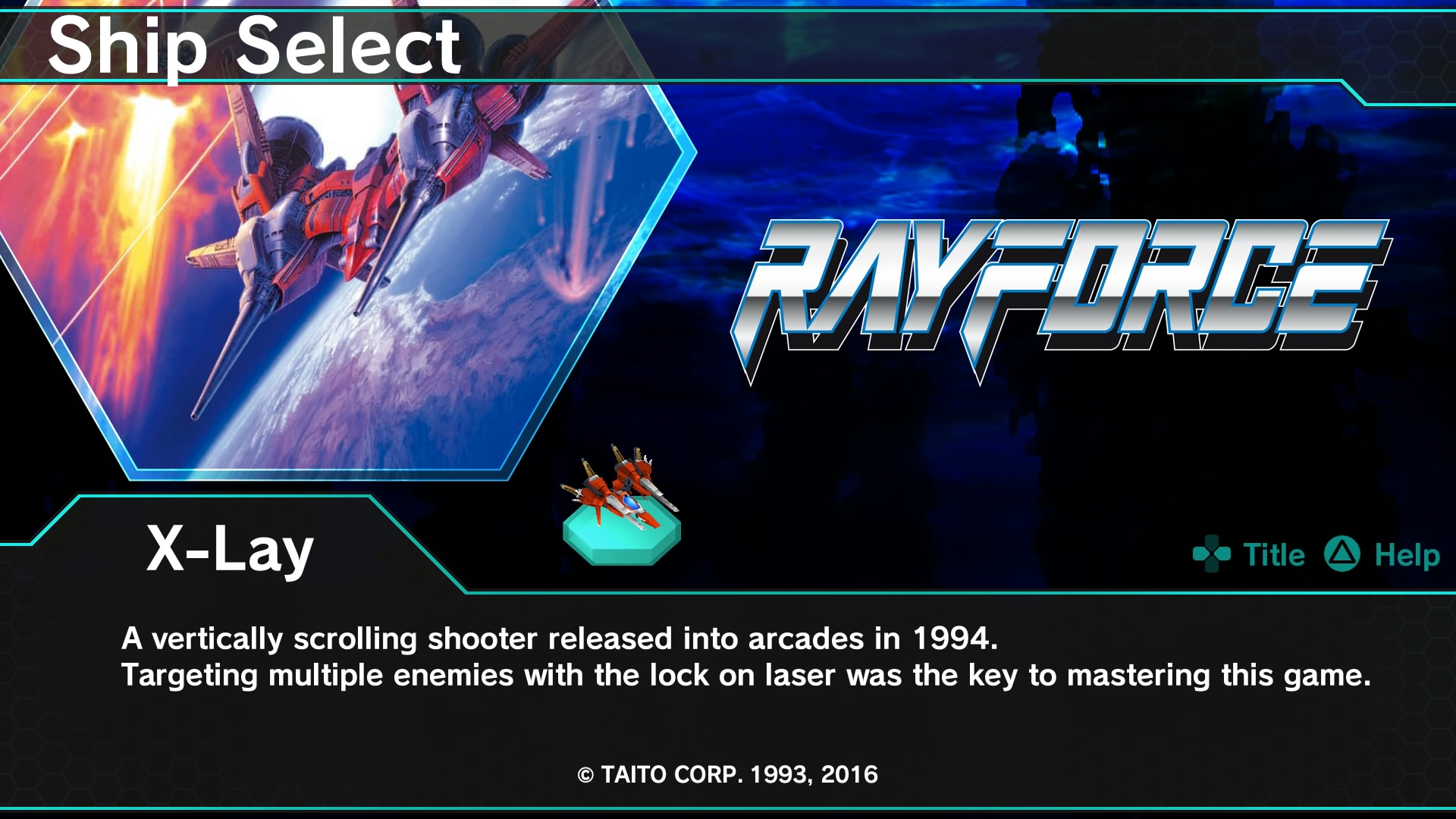 Dariusburst: Chronicle Saviours – RayForce