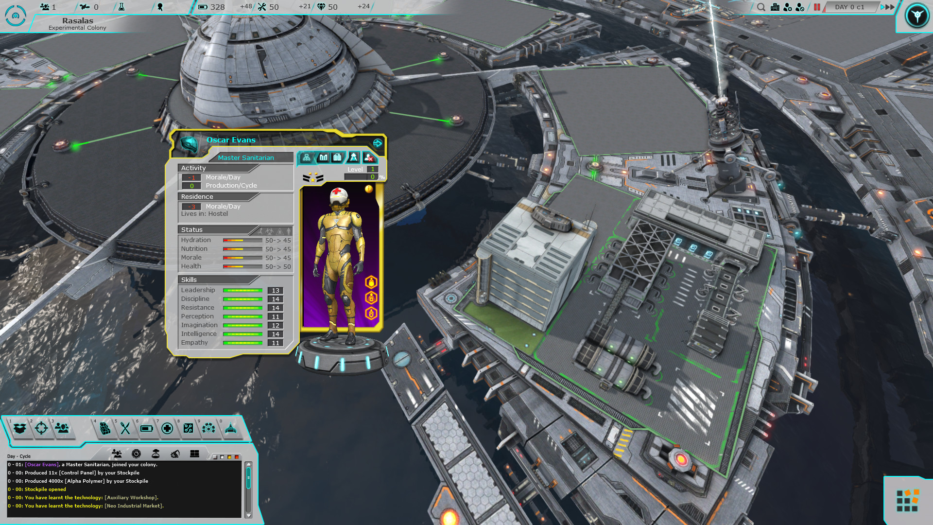 Project Aura: Master Colonist