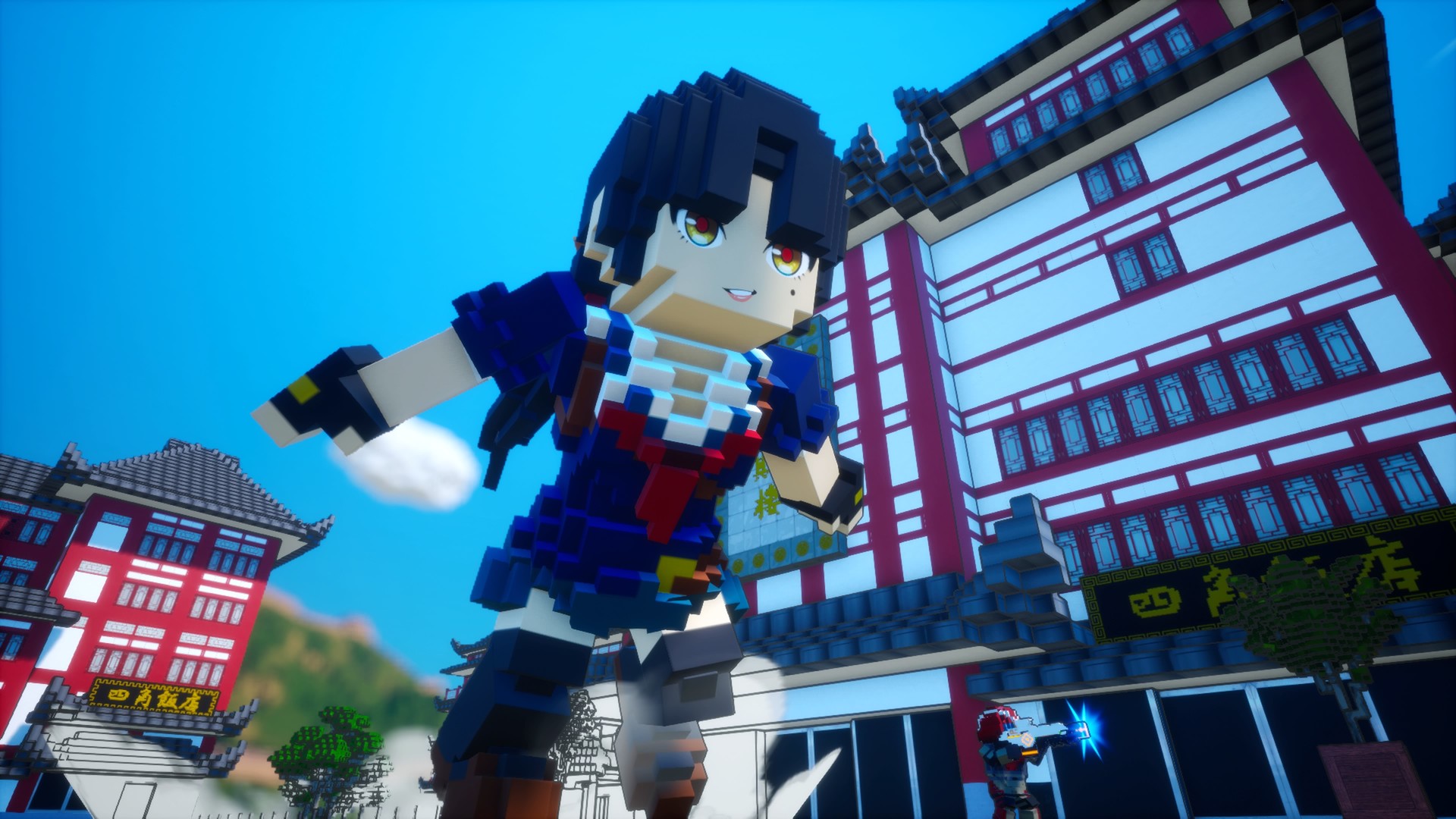 Earth Defense Force: World Brothers – Saki, the Crazed Little Sister Swordswoman from “OneeChanbara”