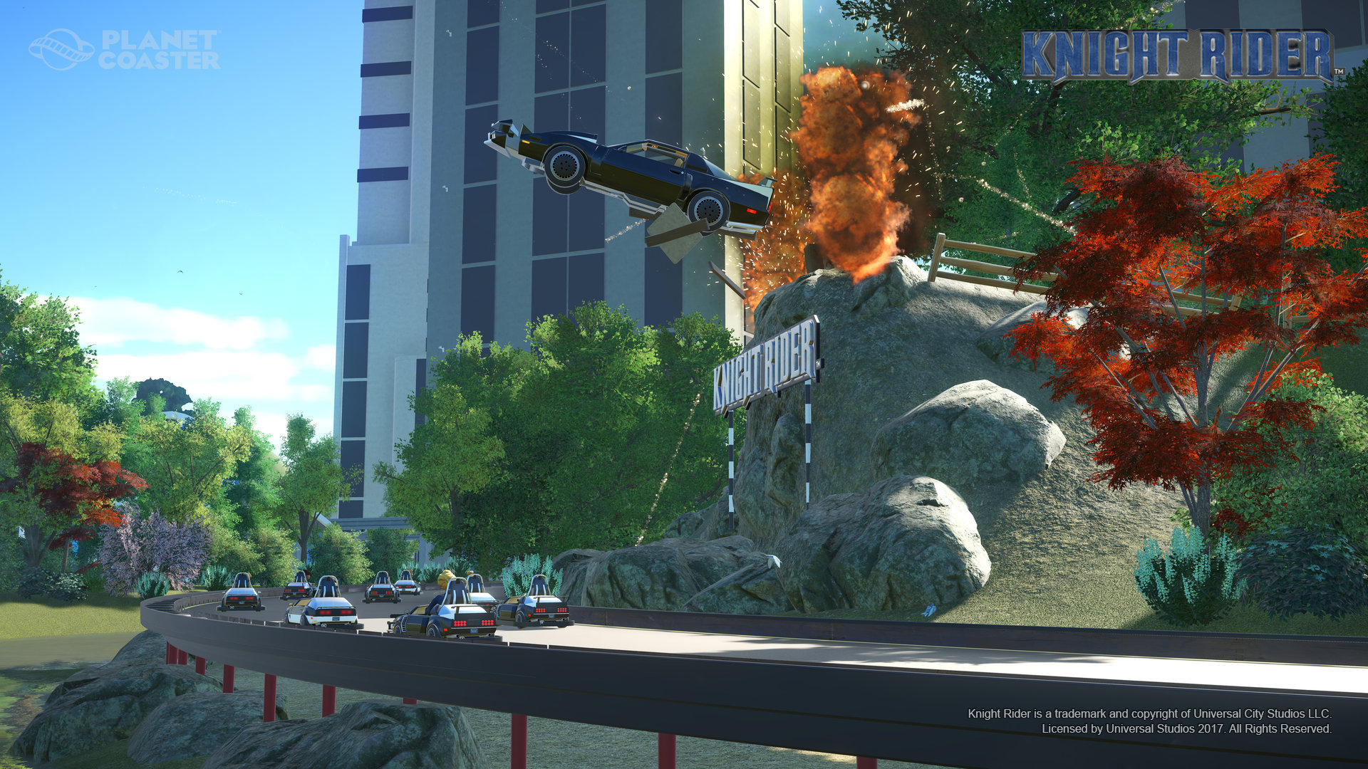 Planet Coaster: Knight Rider K.I.T.T. Construction Kit